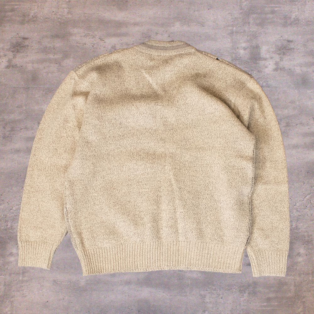 Vintage Vintage 1980's Ghoreishi Pattern AOP V-Neck Knitted Sweater Size US L / EU 52-54 / 3 - 2 Thumbnail