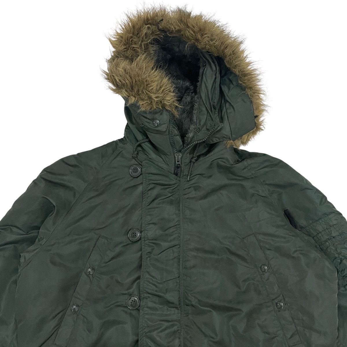 Alpha Industries Vintage Alpha Industries Parkas Jacket Size US XL / EU 56 / 4 - 2 Thumbnail