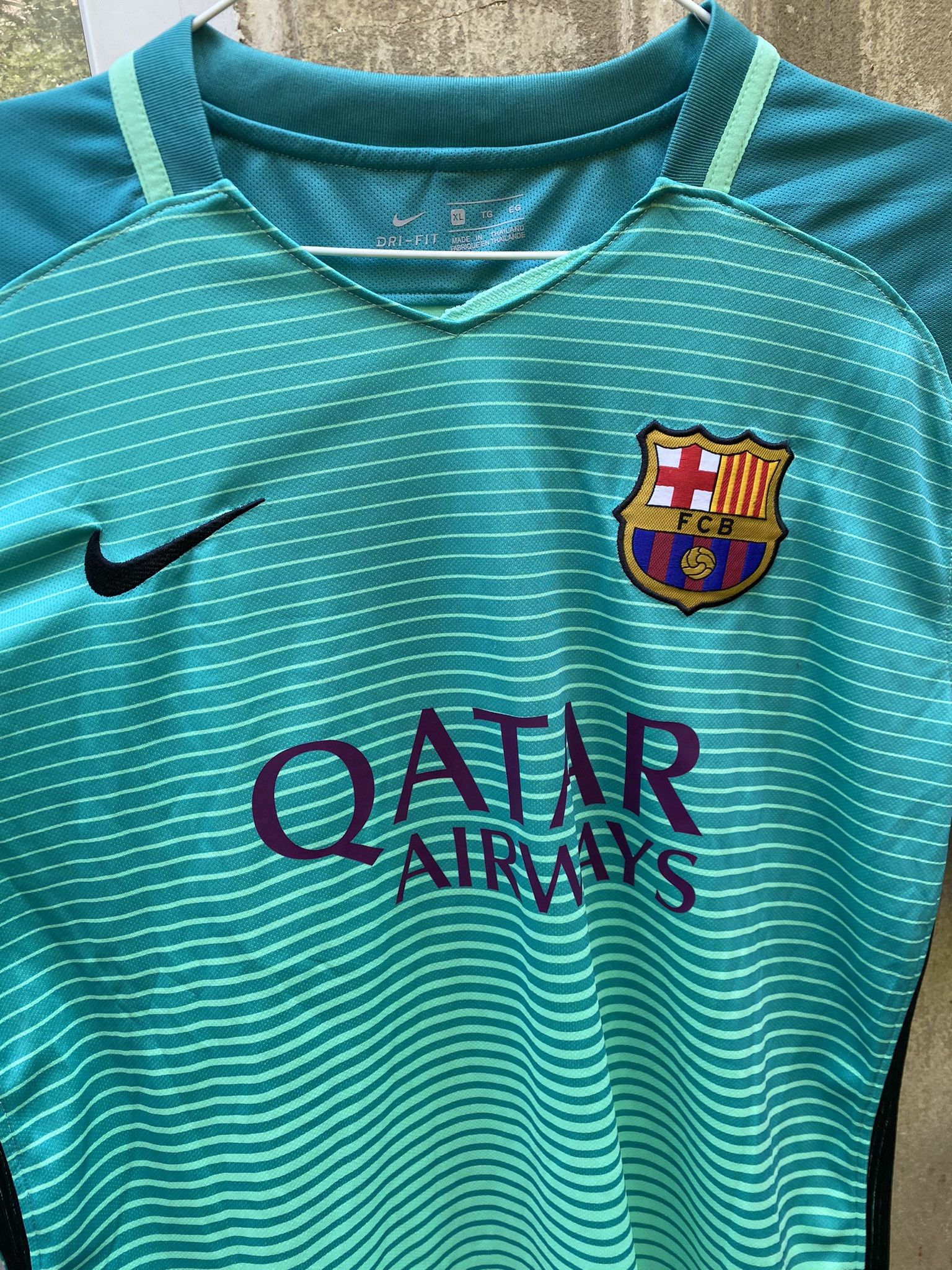 Nike Barcelona Nike 2016-2017 Messi Home T-Shirt Size US XL / EU 56 / 4 - 2 Thumbnail