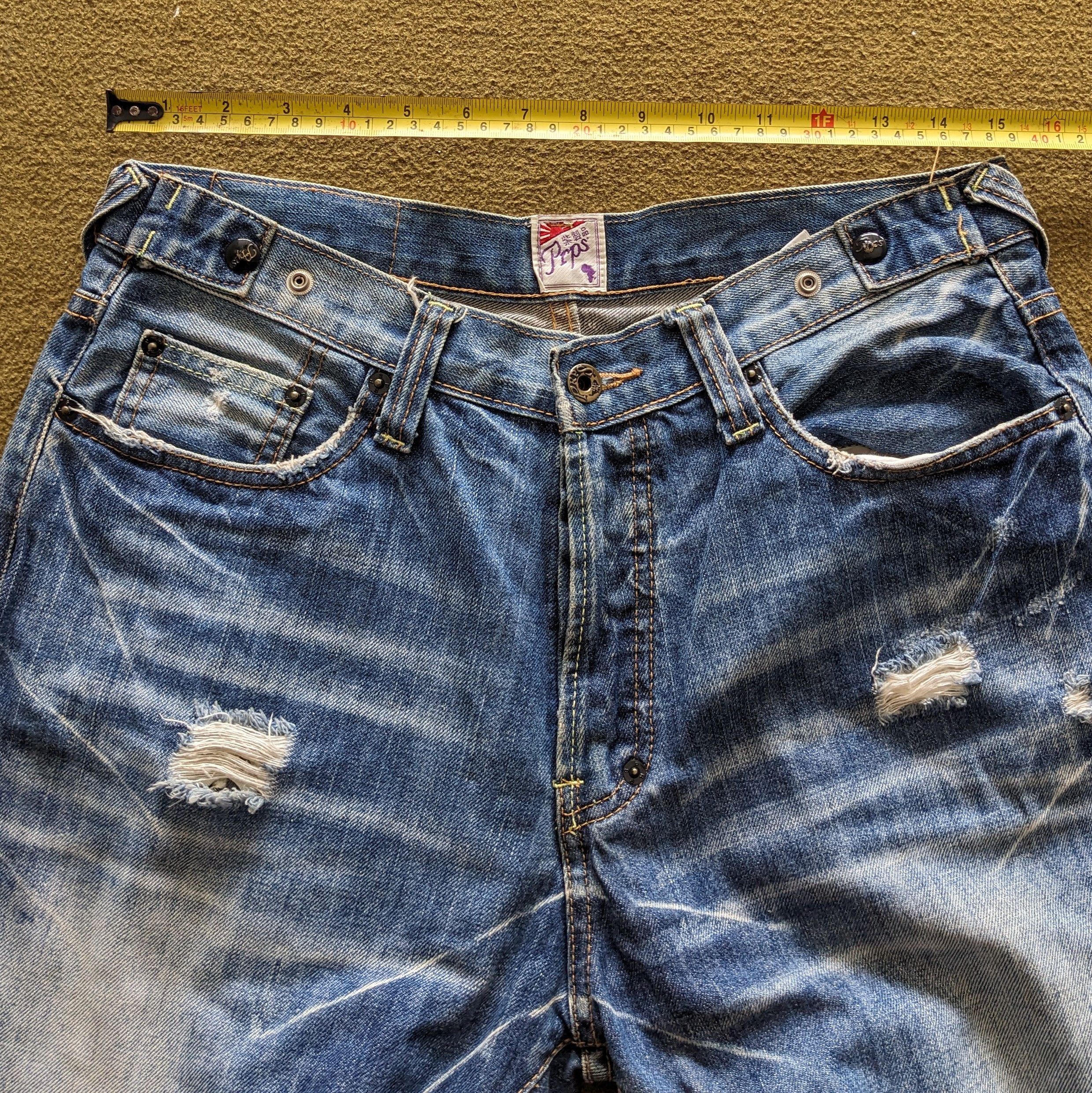Vintage Vintage PRPS Fashion Brand Jeans Size US 32 / EU 48 - 6 Thumbnail