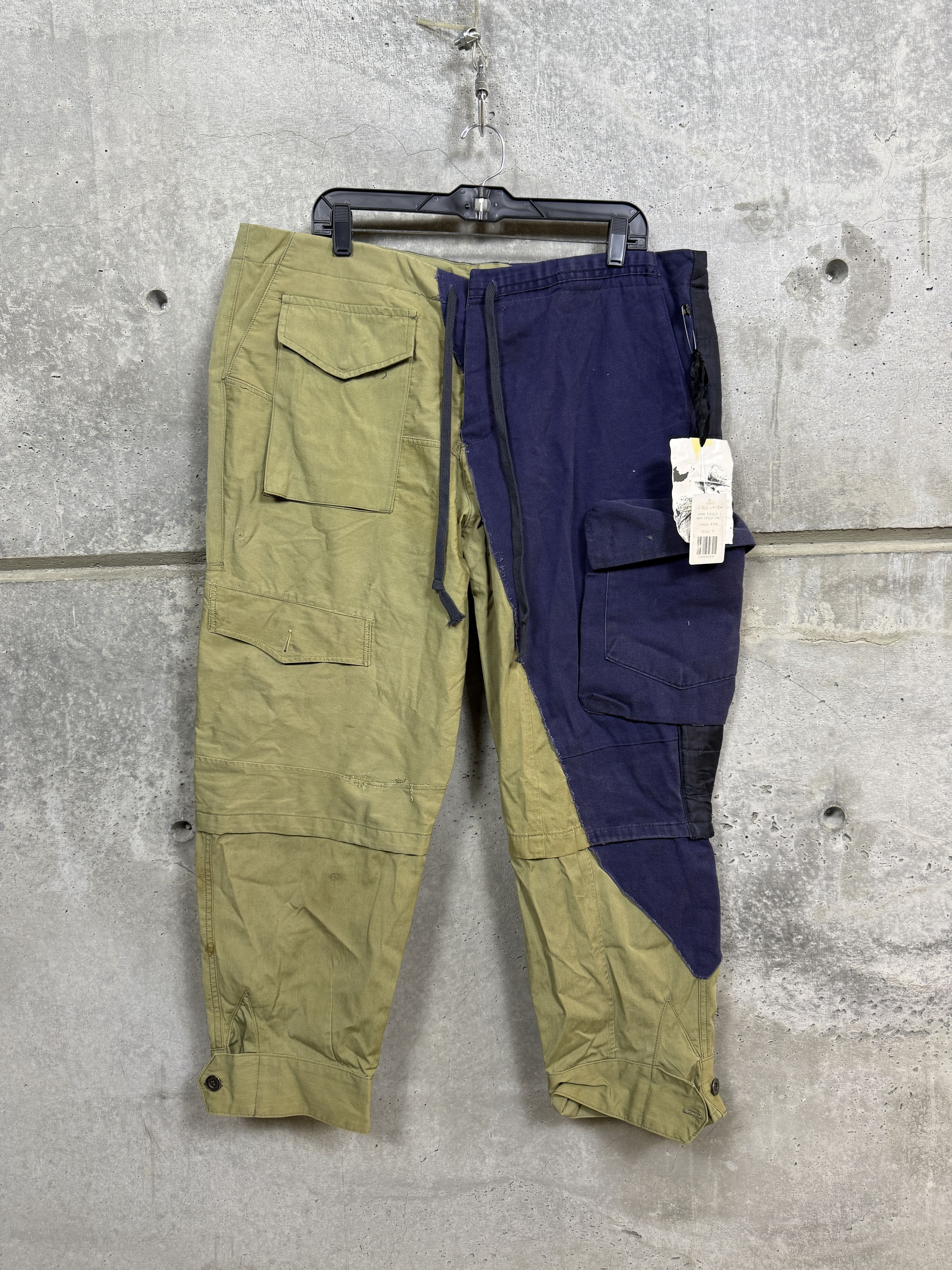 Greg Lauren $1250 Greg Lauren Army Jacket Navy Cargo Pant Size US 38 / EU 54 - 7 Thumbnail