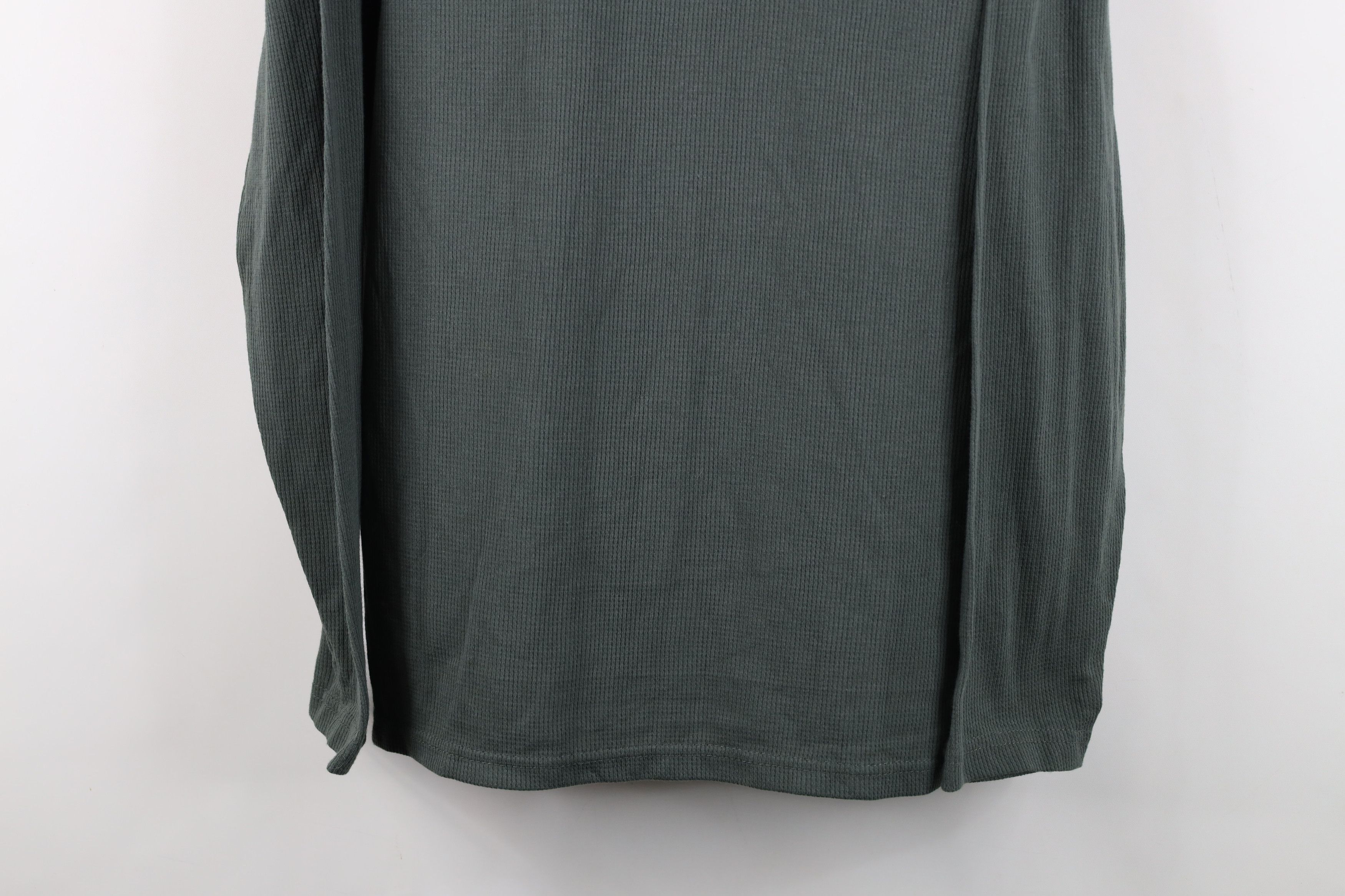 Vintage Vintage 90s Streetwear Waffle Knit Long Sleeve T-Shirt Size US L / EU 52-54 / 3 - 3 Thumbnail