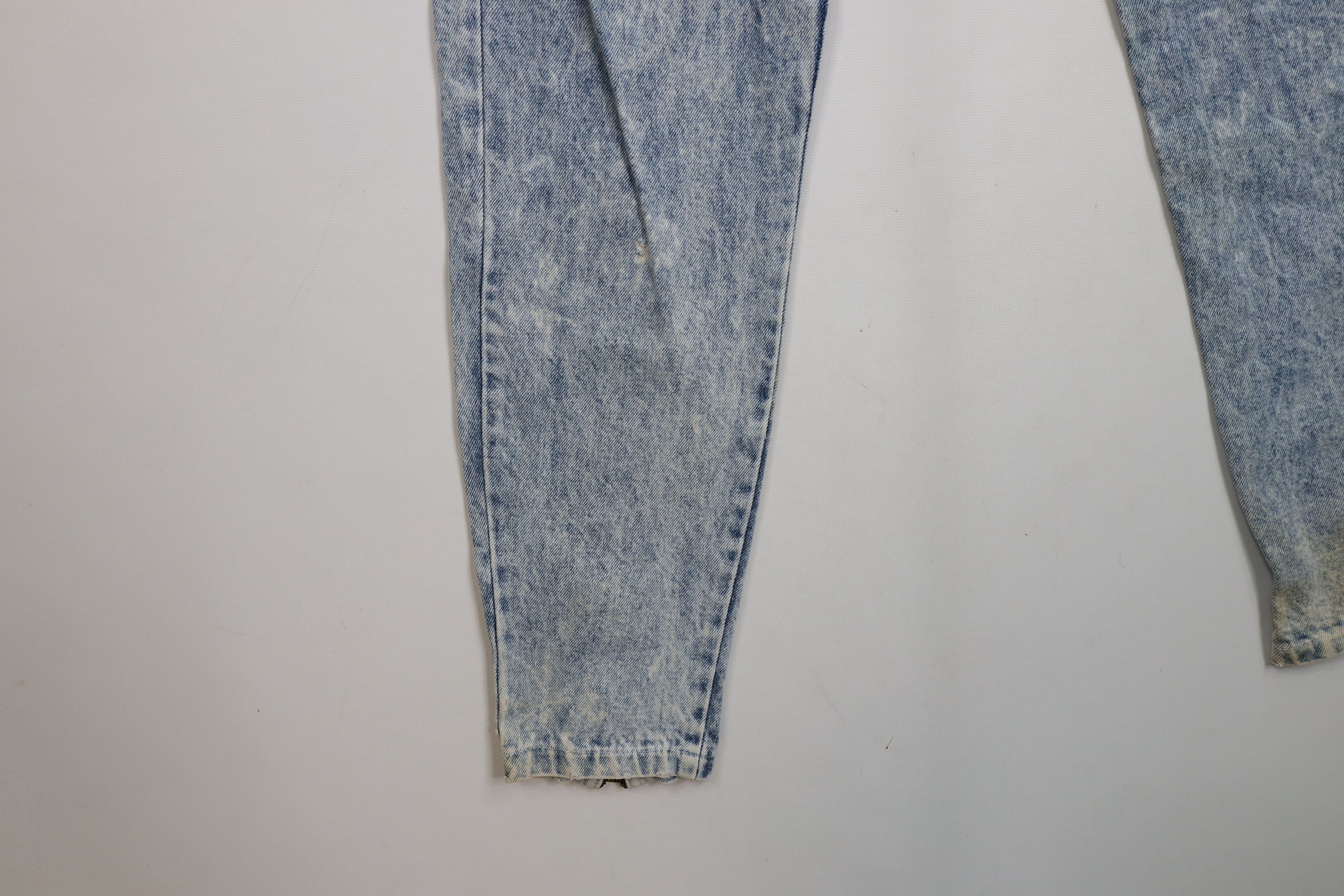 Vintage Vintage 80s 90s Streetwear Acid Wash Tapered Leg Jeans USA Size 28" / US 6 / IT 42 - 6 Thumbnail
