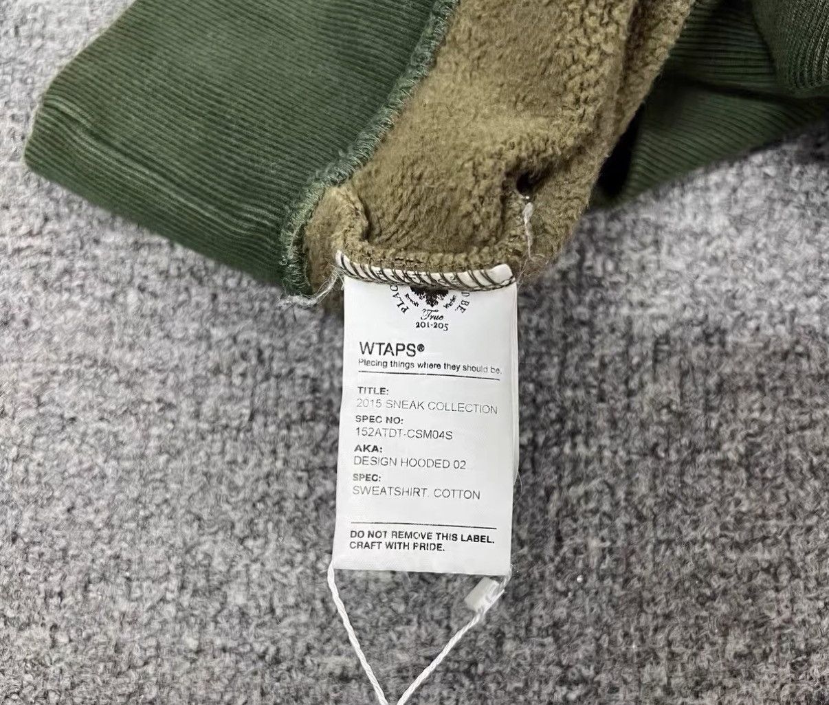 Wtaps WTAPS Camouflage Hoodie with Logo Print J16 Size US M / EU 48-50 / 2 - 7 Thumbnail