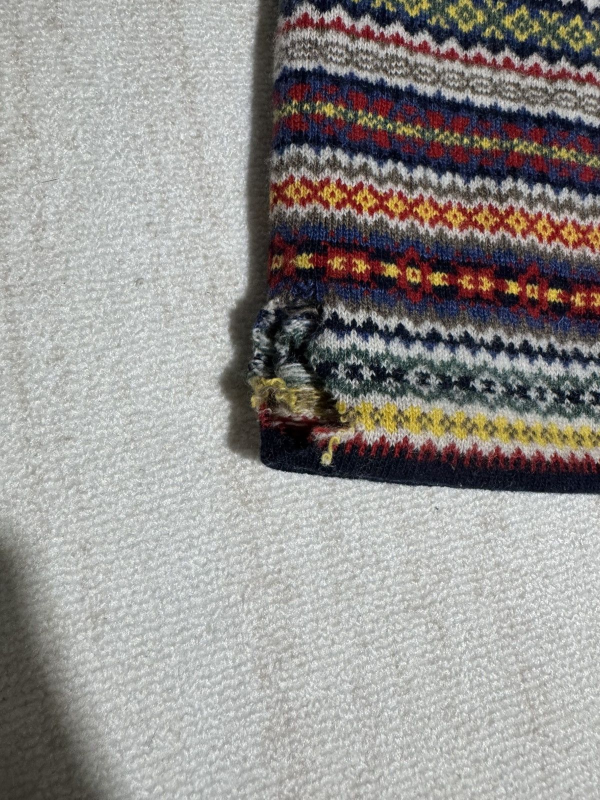 Aime Leon Dore × Drake's Knit balaclava Size ONE SIZE - 3 Thumbnail
