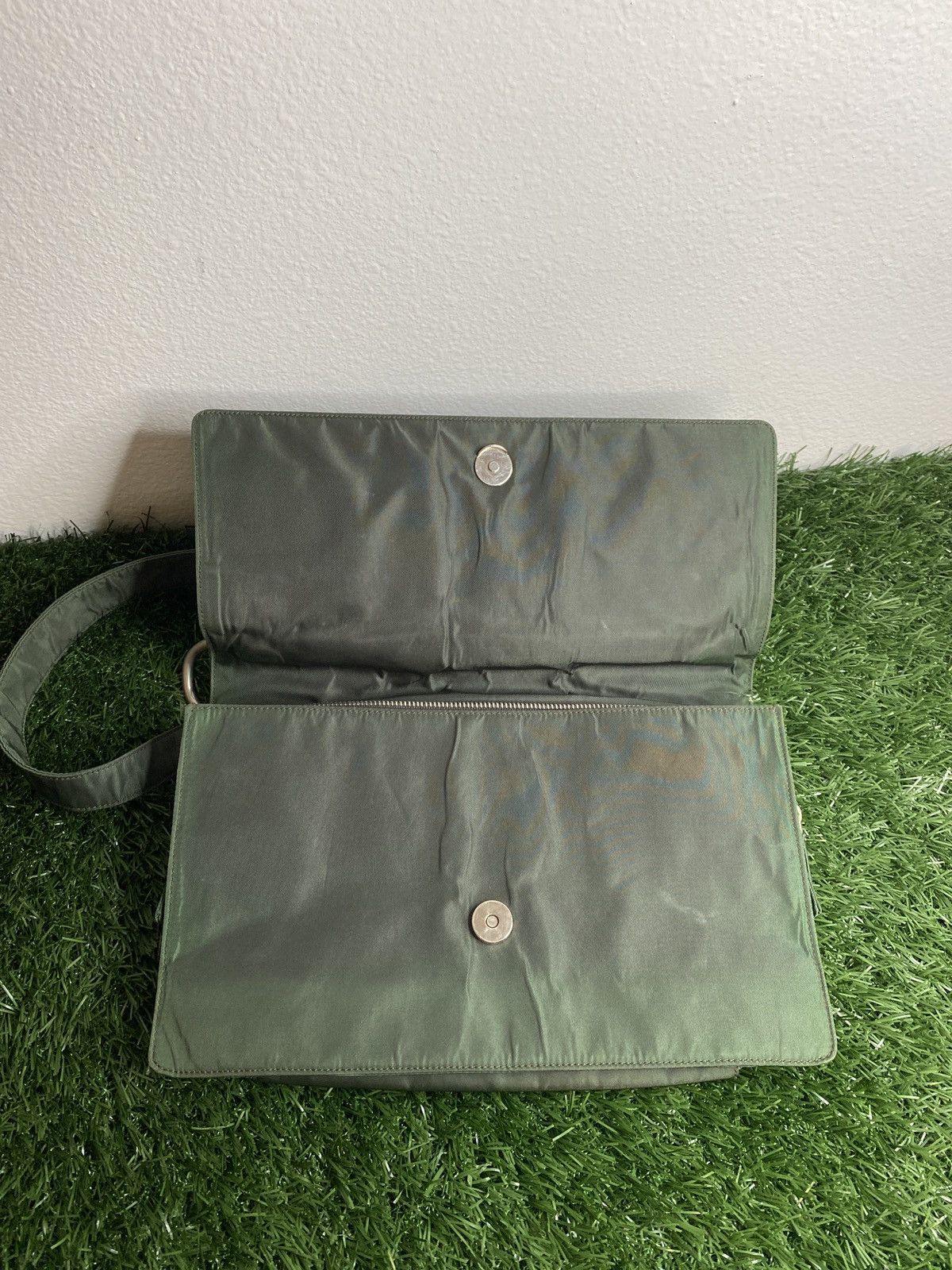 Prada Prada Nylon Rare Single Flap Shoulder Bag Size ONE SIZE - 2 Thumbnail