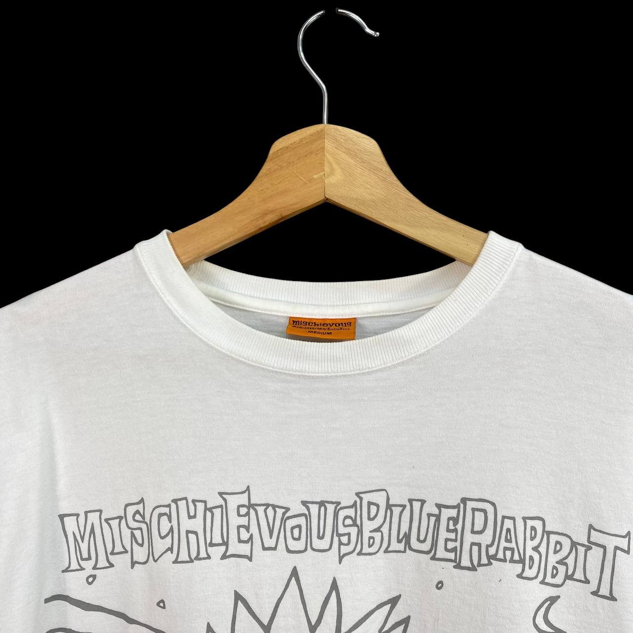 Japanese Brand ANIME JAPAN Crazy Mad Punk Mischievous Blue Rabbit anime Size US M / EU 48-50 / 2 - 7 Thumbnail