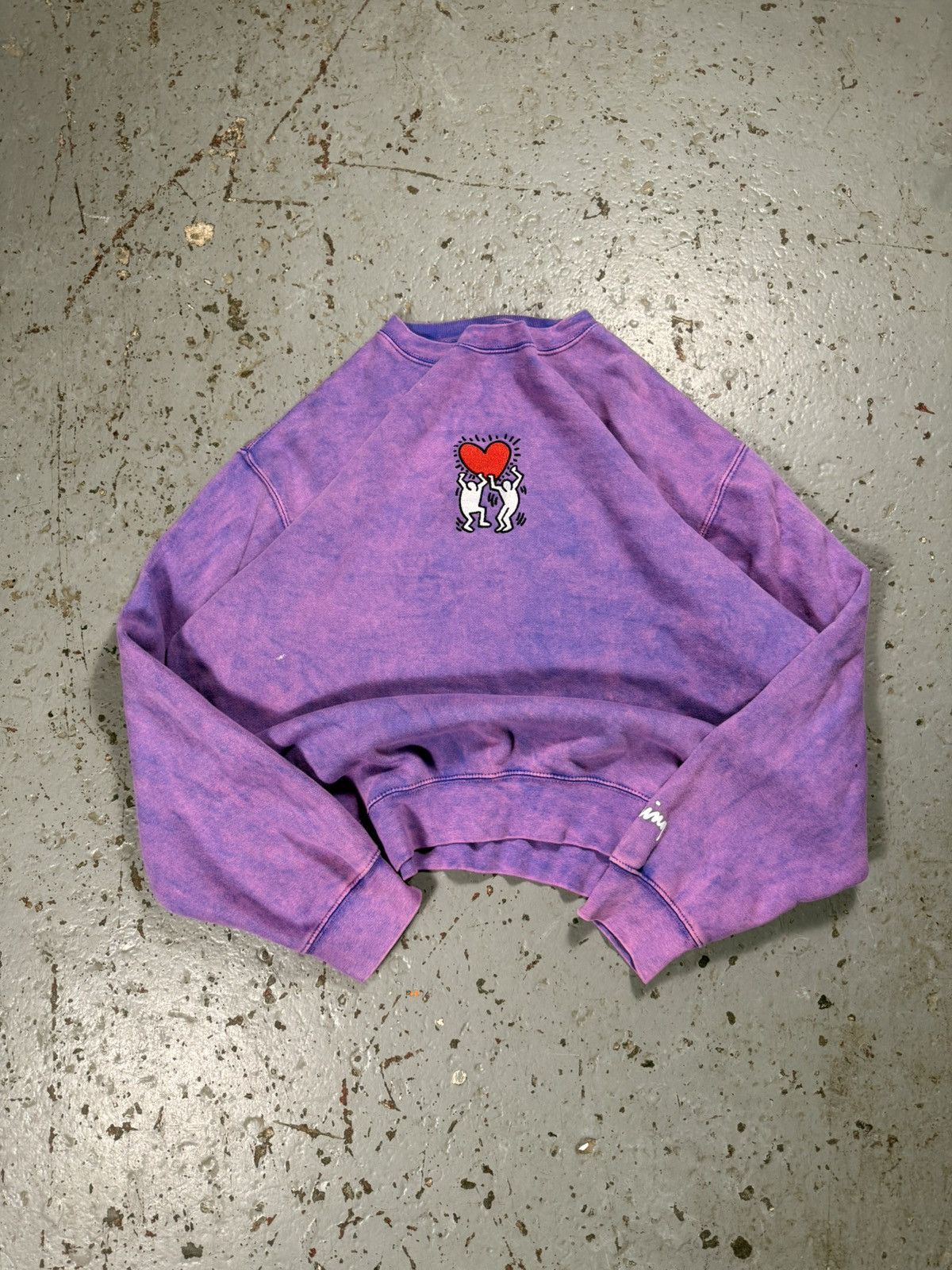 Keith Haring Keith Hairing Crewneck Heart Sweater Size US M / EU 48-50 / 2 - 1 Thumbnail