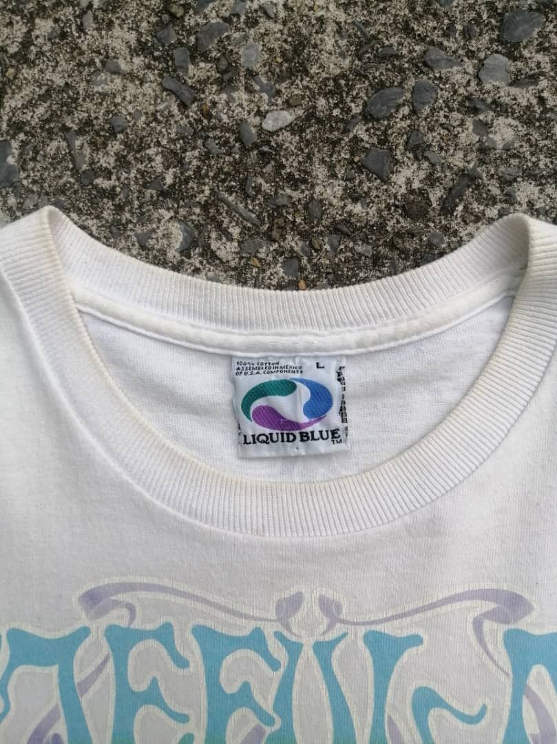 Band Tees × Grateful Dead × Vintage Vintage 90s Grateful Dead Terrapin Sunflower Tie Dye Tee Size US L / EU 52-54 / 3 - 8 Thumbnail