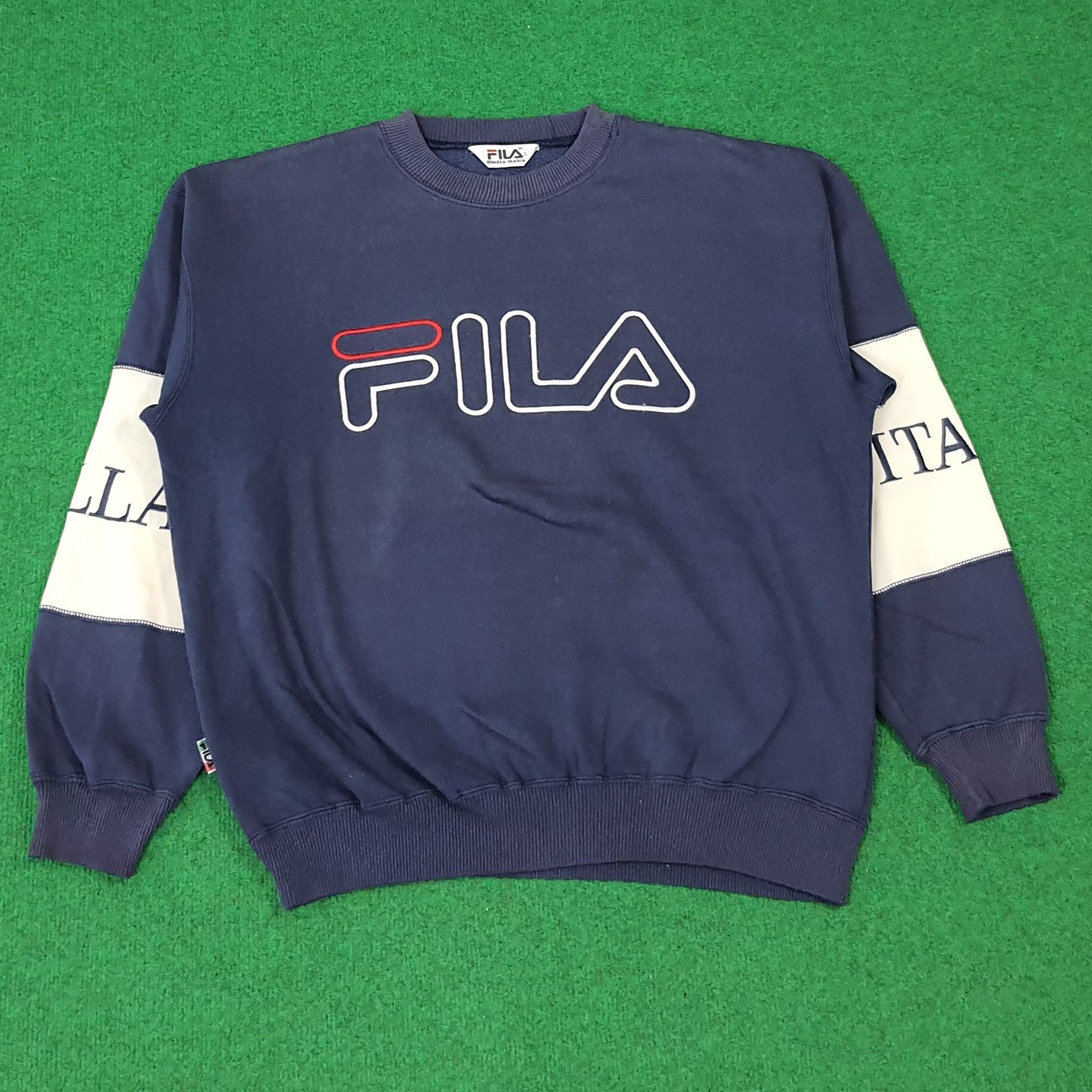 Fila Vintage FILA Biella Italia Sweatshirt C275N5 Size US L / EU 52-54 / 3 - 1 Thumbnail