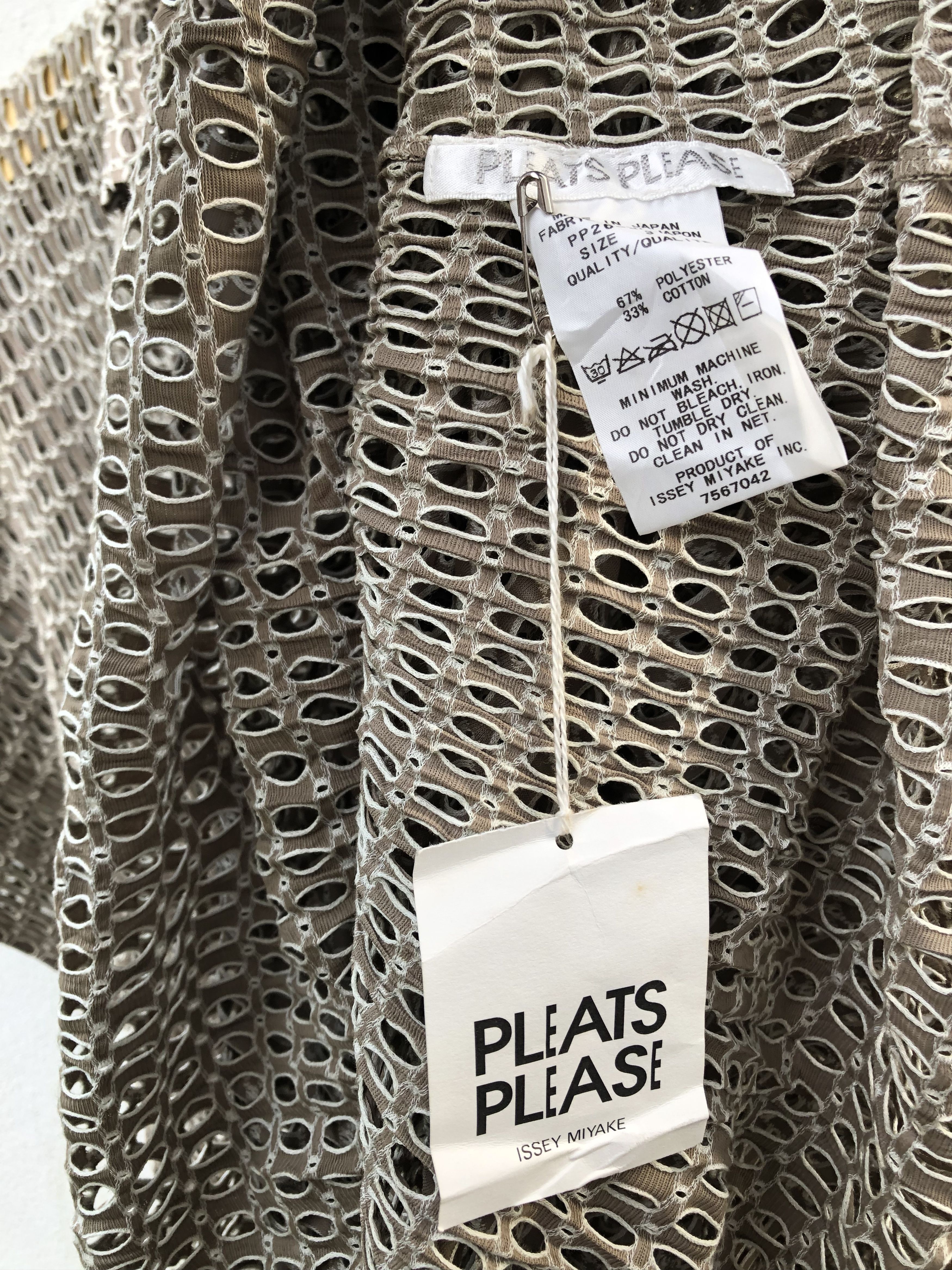 Pleats Please Issey Miyake Ultra rare pleats please issey miyake experimental mesh Size M / US 6-8 / IT 42-44 - 3 Thumbnail