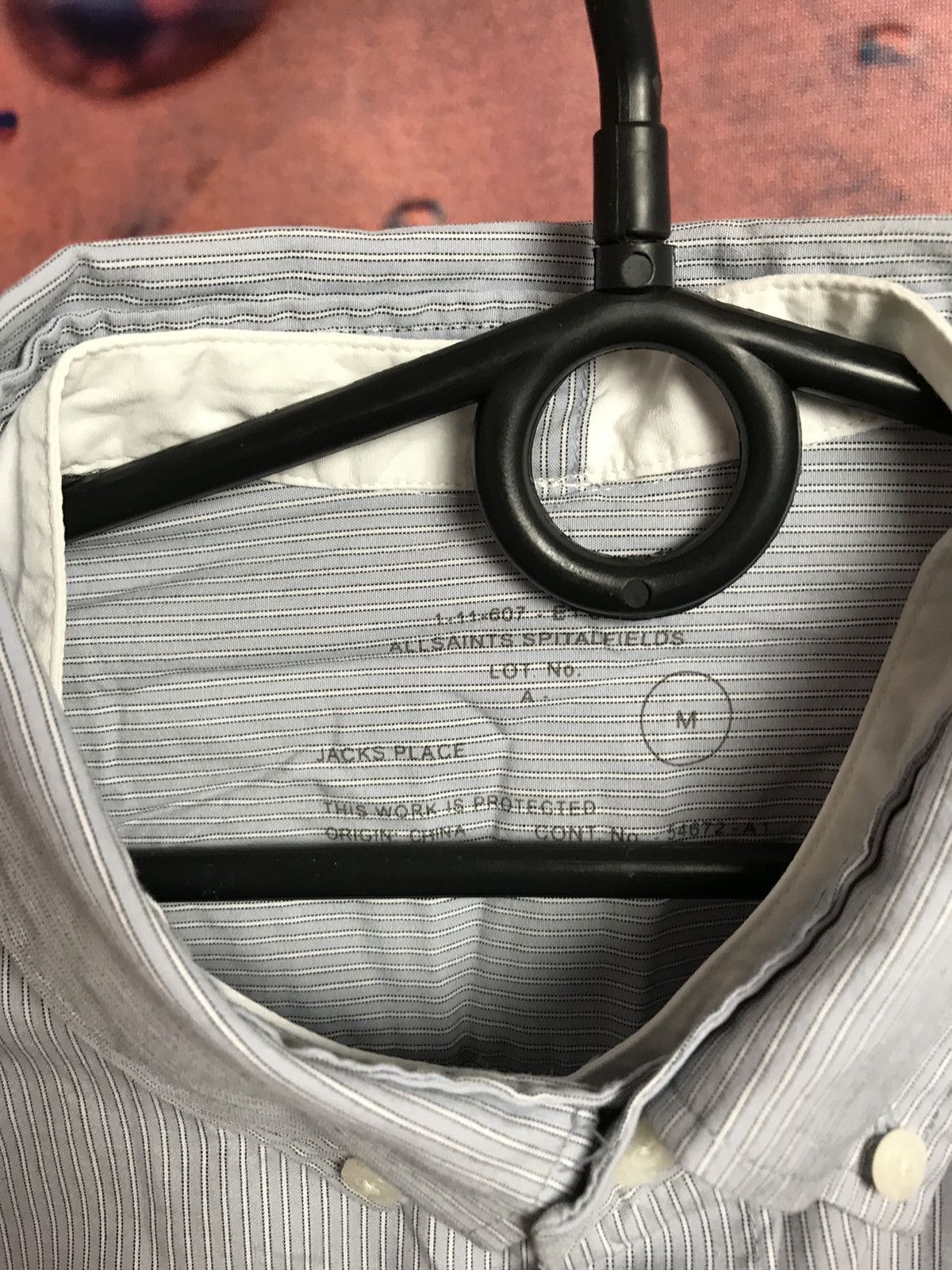 Allsaints Allsaints luxury streetwear shirt in shirt Size US M / EU 48-50 / 2 - 4 Thumbnail