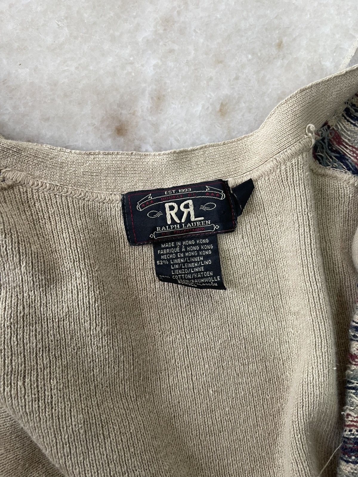 RRL Ralph Lauren Vintage RRL Fair Isle Cotton Vest C1 Size US M / EU 48-50 / 2 - 15 Thumbnail
