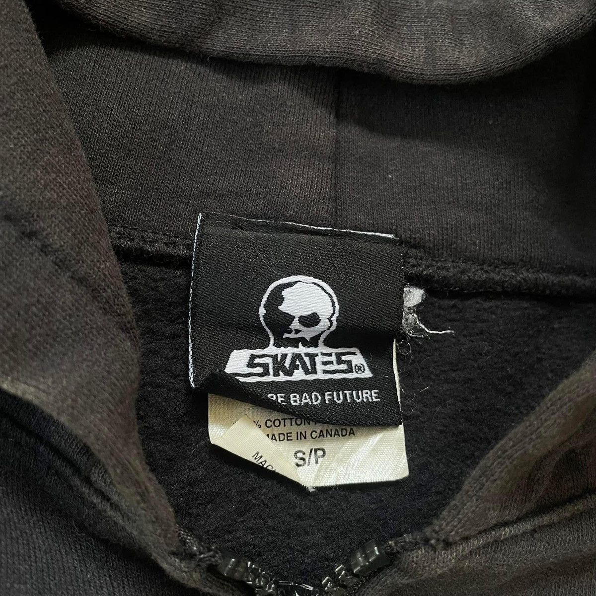 Vintage Vintage Skull skates hoodie Size US S / EU 44-46 / 1 - 3 Thumbnail