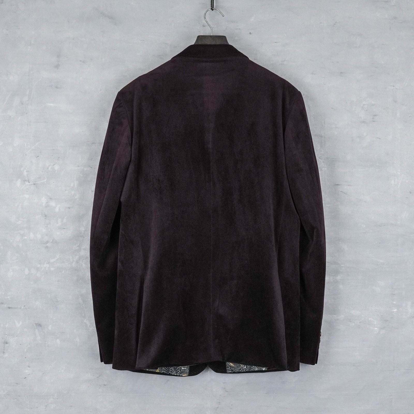 Brioni Brioni brown textured corduroy paisley pattern blazer jacket Size US L / EU 52-54 / 3 - 2 Thumbnail