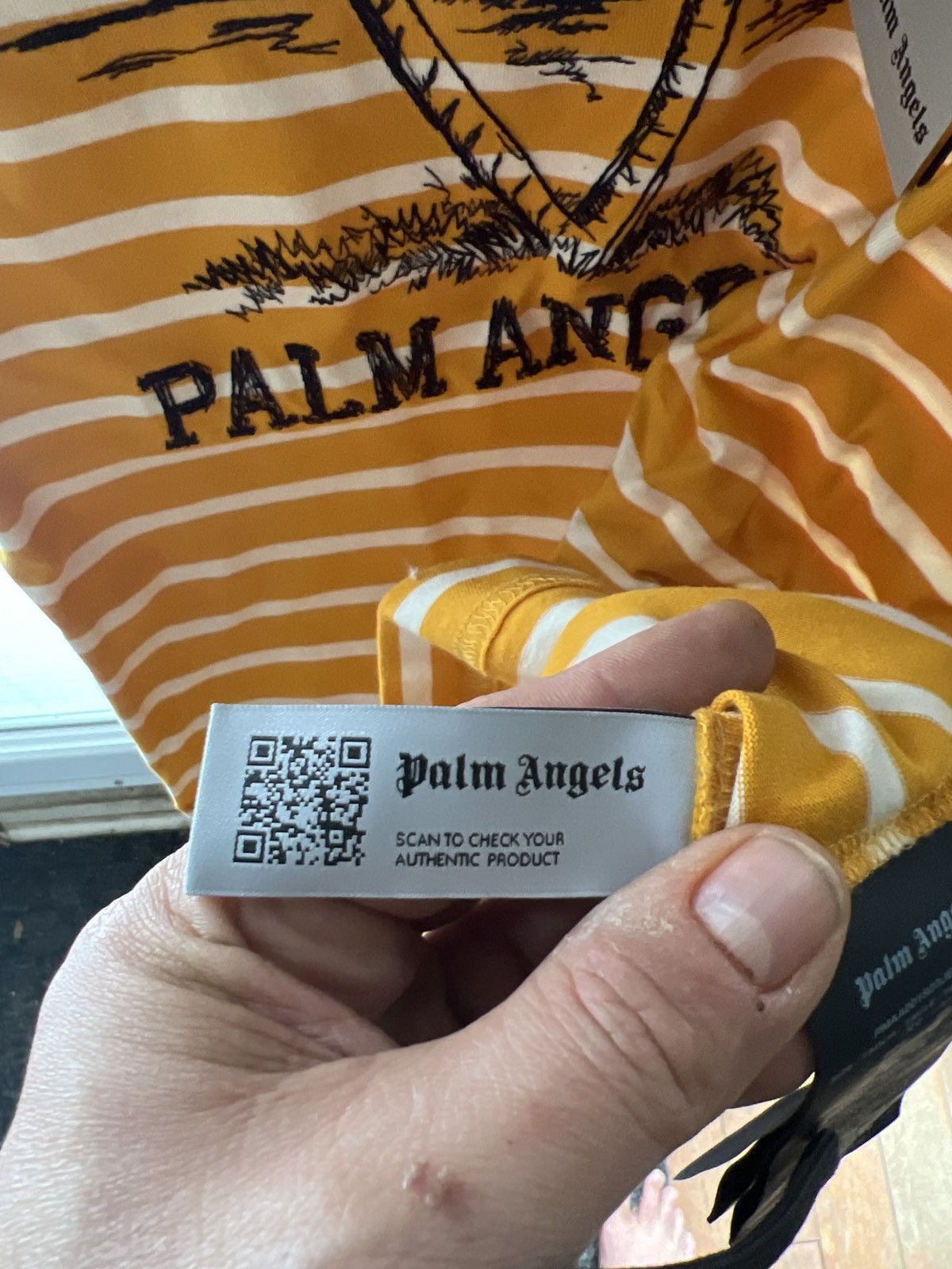 Palm Angels Palm Angels Sunset Palms T-shirt Size L Size US L / EU 52-54 / 3 - 3 Thumbnail