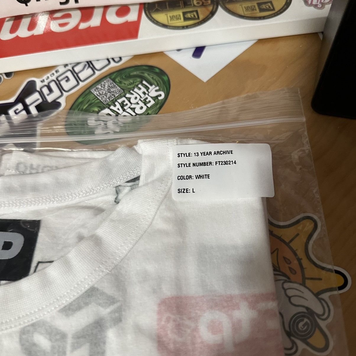 Fuck The Population FTP Thirteen Anniversary tee L white Size US L / EU 52-54 / 3 - 2 Thumbnail