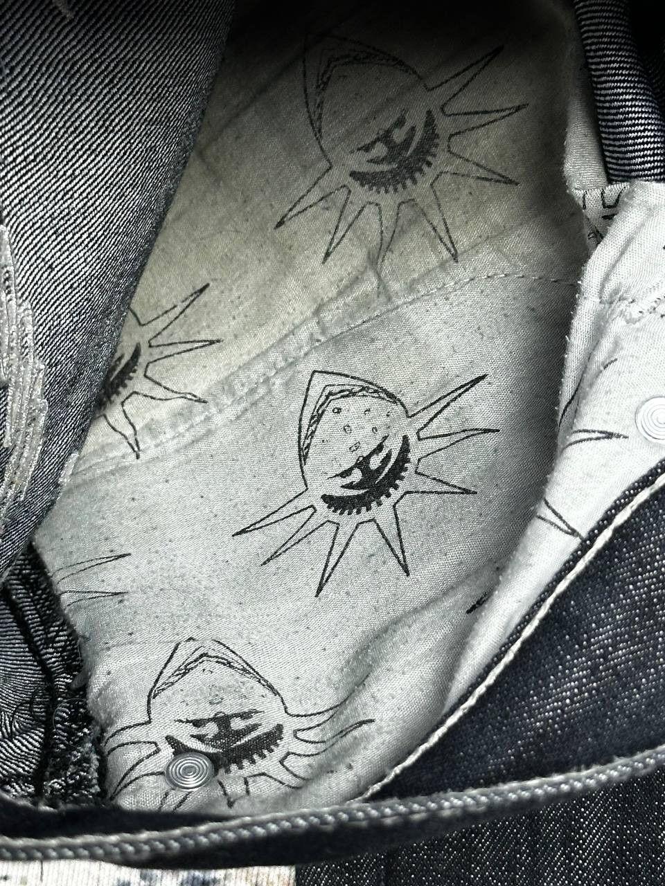 Japanese Brand Very Rare Your Local Dealer Printed Baggy Hip Hop Denim Size US 34 / EU 50 - 10 Thumbnail