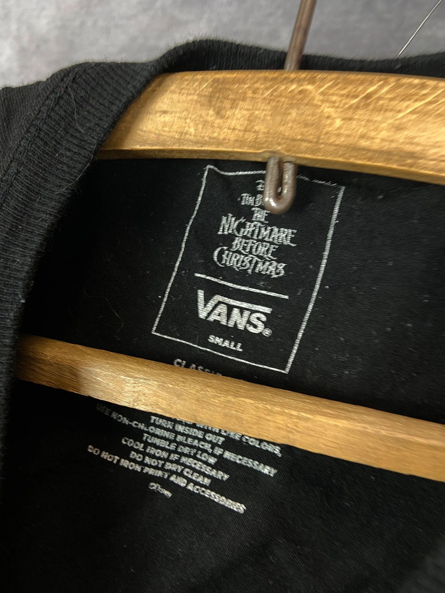 Vans Vans x Nightmare Before Christmas T-Shirt Black S Size US S / EU 44-46 / 1 - 4 Thumbnail