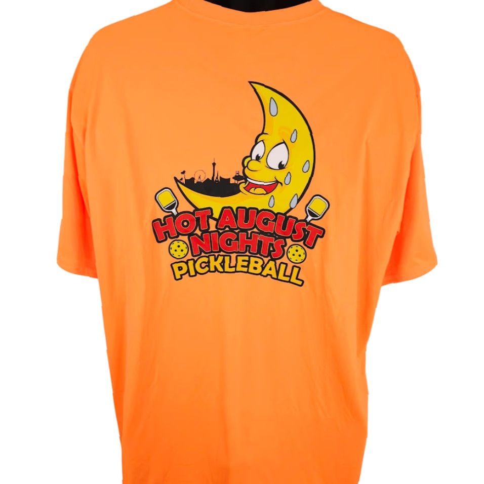 Port & Company Port & Company Pickleball T Shirt Mens XL Orange Performance Tee Short Sleeve Crew Neck Sports 2020s Size US XL / EU 56 / 4 - 4 Thumbnail