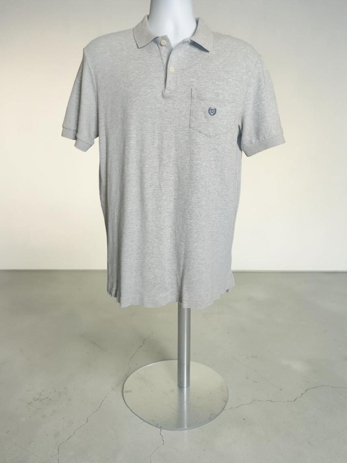 Chaps Chaps Gray Cotton Polo Shirt Size Small Size US S / EU 44-46 / 1 - 3 Thumbnail