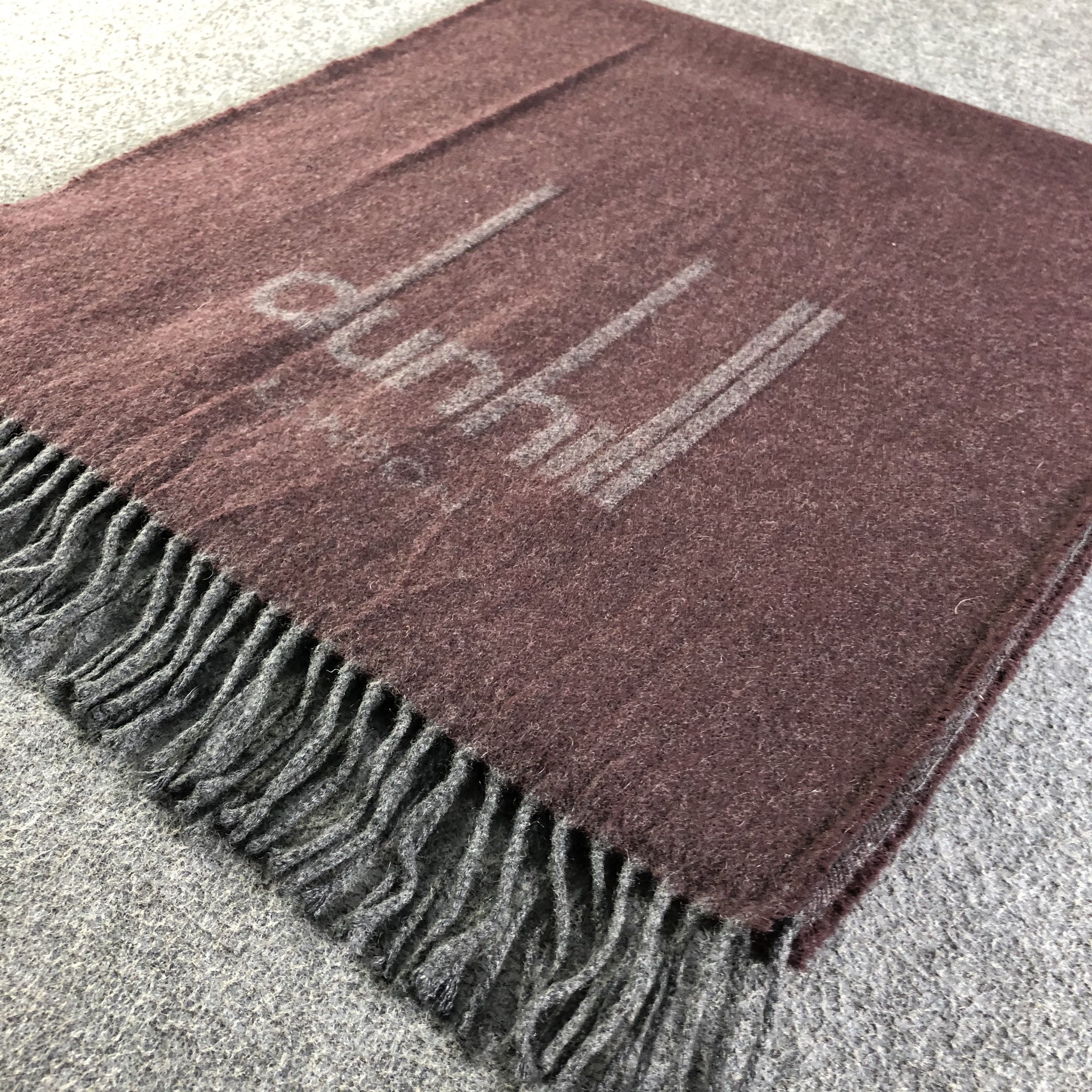 Alfred Dunhill Alfred Dunhill Cashmere Scarf / Muffler / Neckwear Size ONE SIZE - 3 Thumbnail
