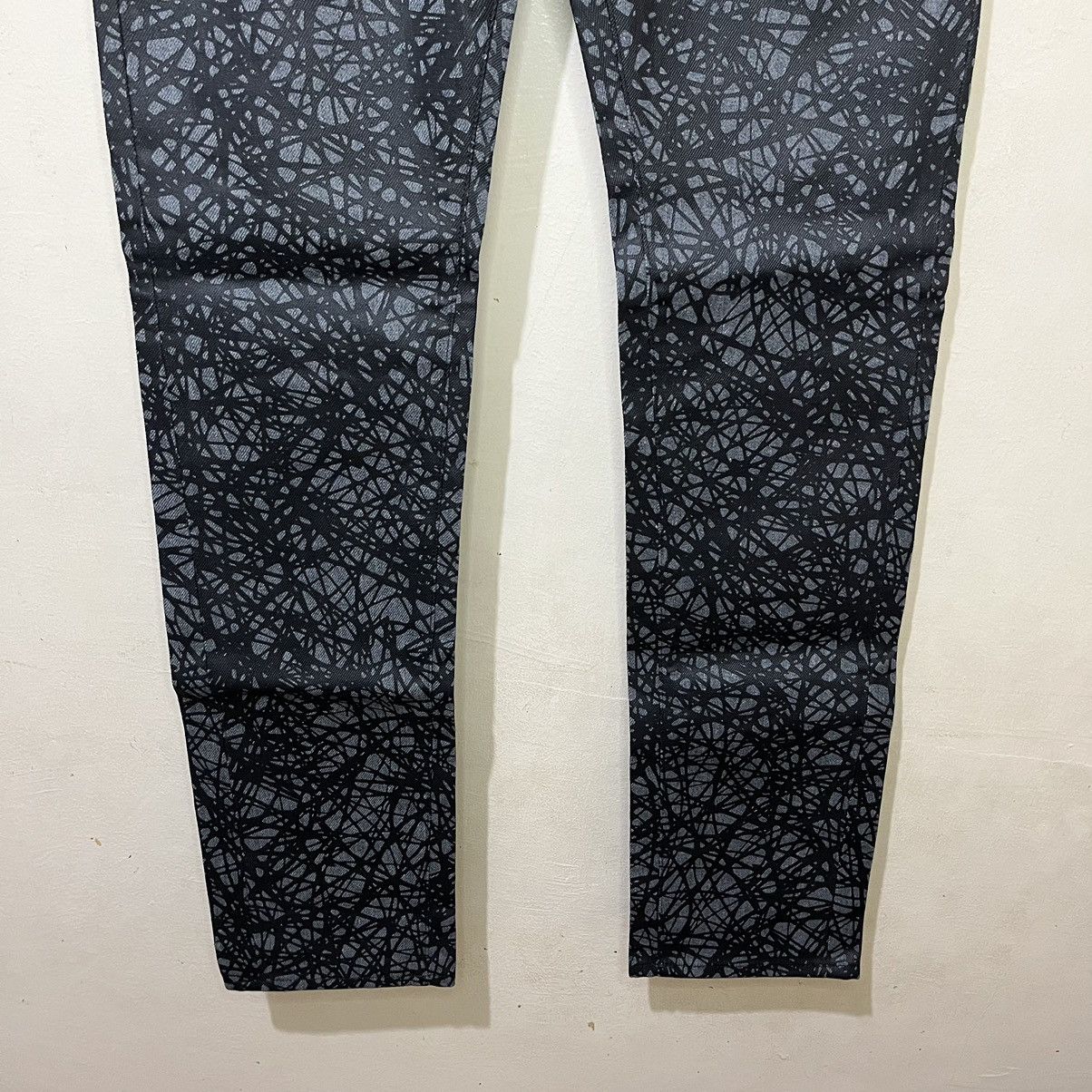 Balenciaga Balenciaga SS13 Scribble Denim Pants Size US 31 - 3 Thumbnail
