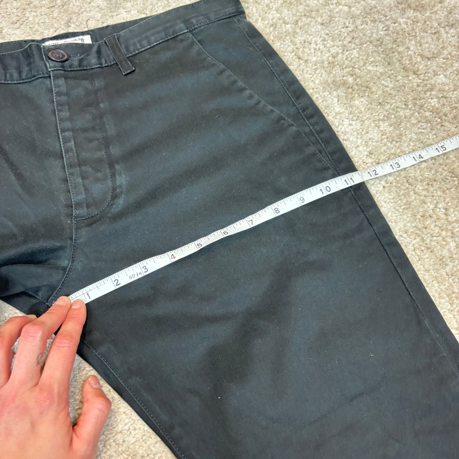 Saint Laurent Paris Saint Laurent Paris YSL 2020 Chino Pants Men's 32x29 Size US 32 / EU 48 - 7 Thumbnail