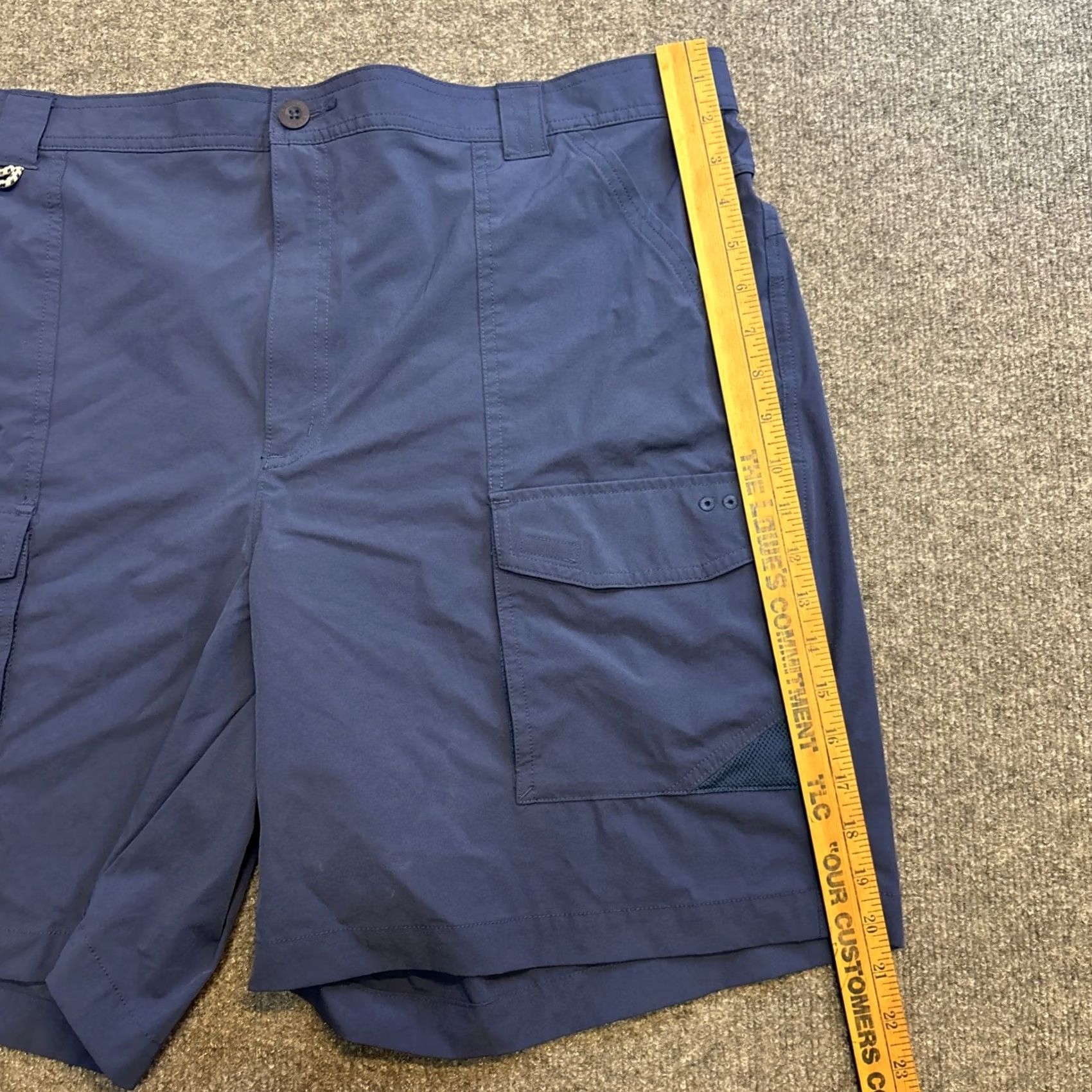 Vintage Columbia PFG Shorts Mens XXL Blue Outdoors Cargo Pockets Fishing Utility Hiking Cargo Pocket 2XL Regular Men Size US 39 - 4 Thumbnail