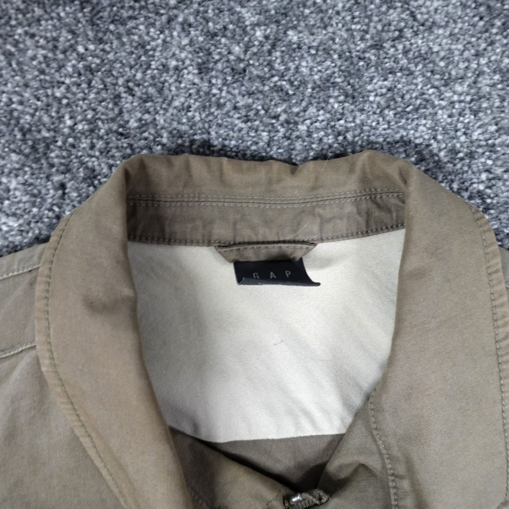 Gap Gap Jacket Coat Green Medium Men's Canvas Pockets Military Size US M / EU 48-50 / 2 - 6 Thumbnail