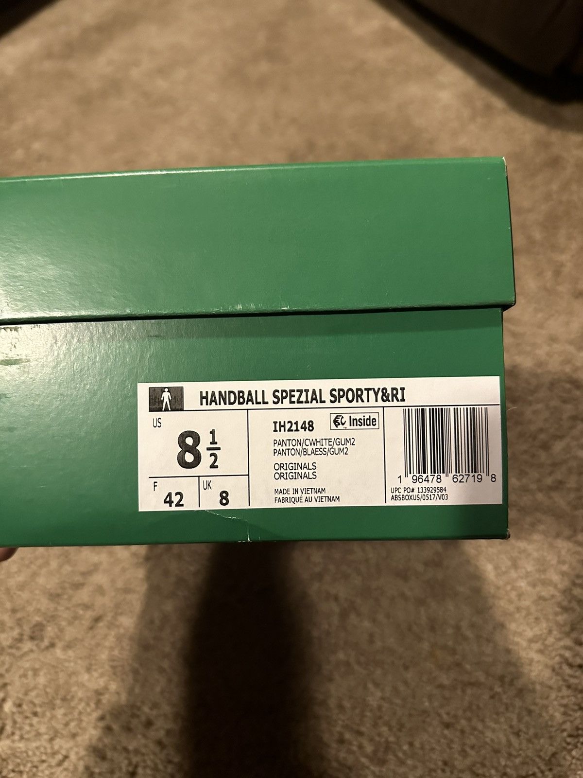 Adidas HANDBALL SPEZIAL SPORTY & RICH ORIGINALS SHOES Size US 8.5 / EU 41-42 - 5 Thumbnail