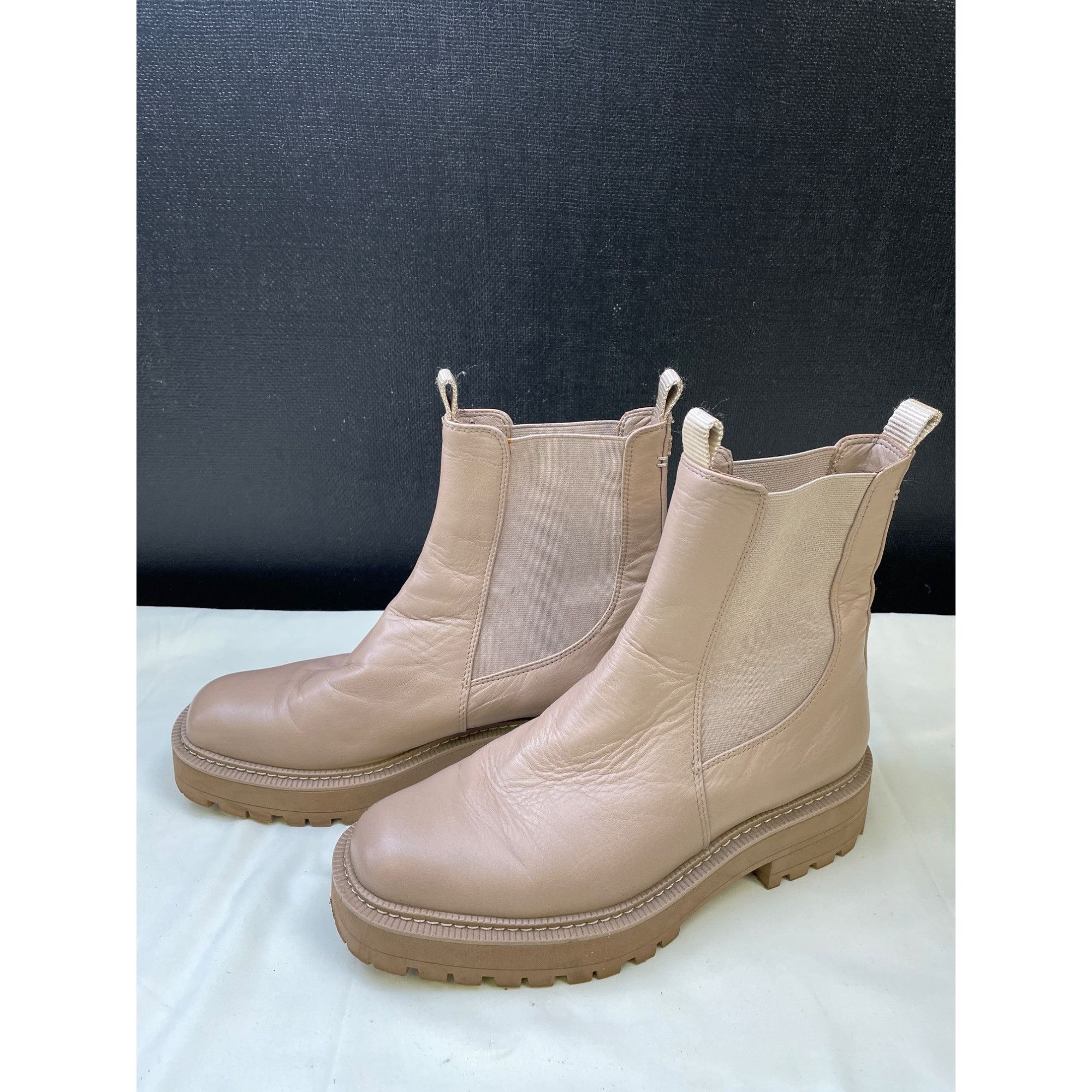 Sam Edelman Sam Edelman Women's Tan Leather Ankle Boots Size 10 SKU 5736 Size US 10 / IT 40 - 1 Thumbnail