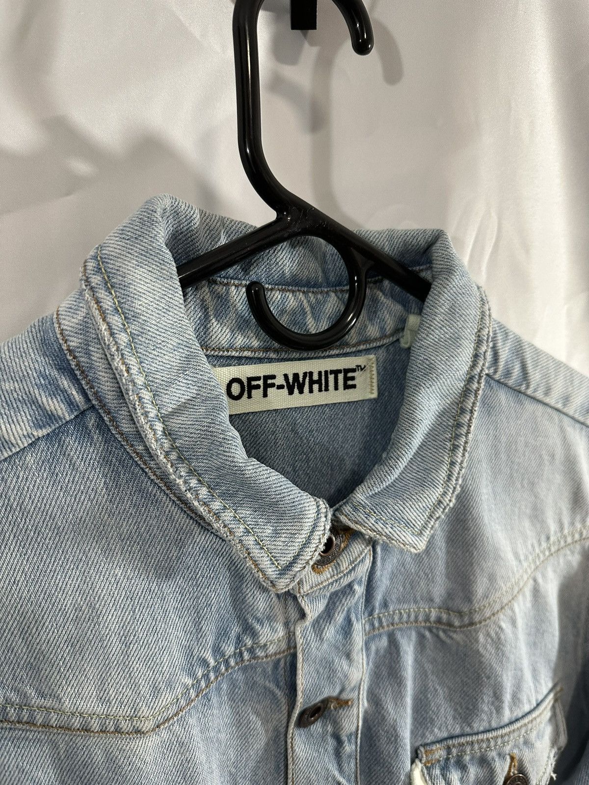 Off-White Off White Denim Shirt Size US S / EU 44-46 / 1 - 5 Thumbnail