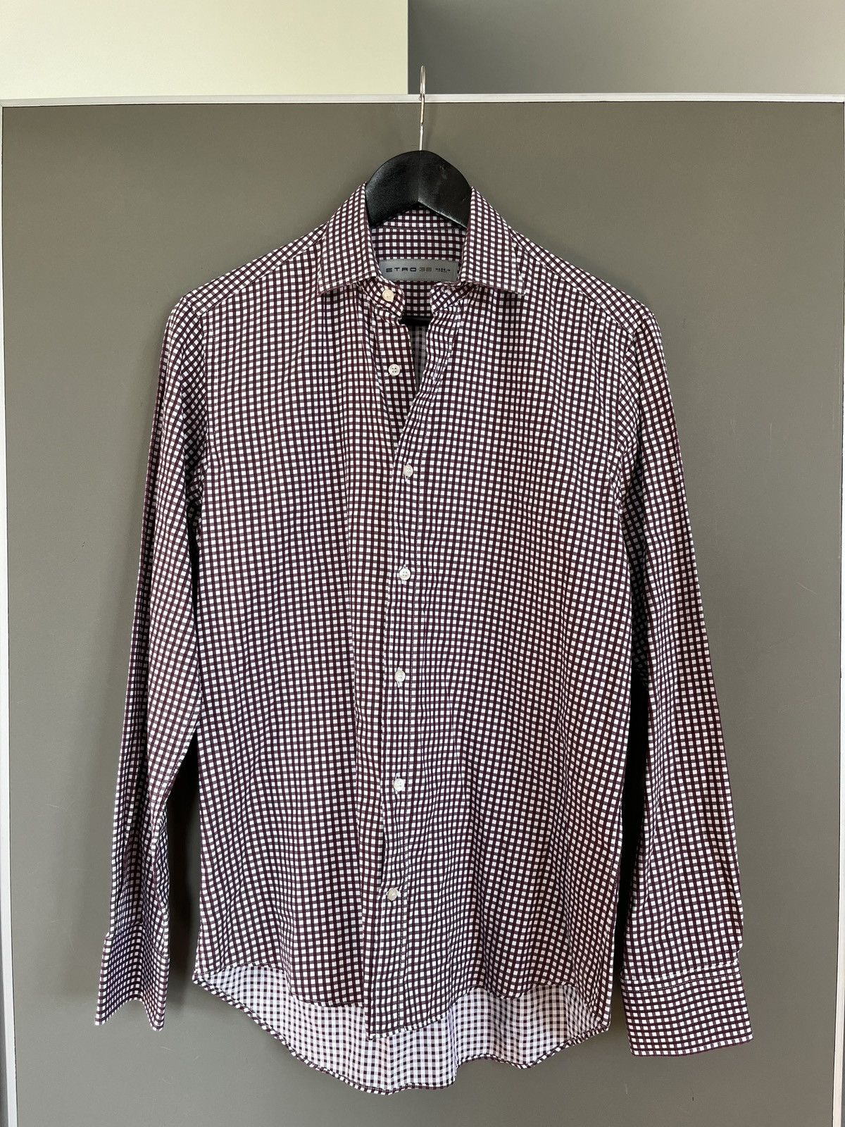 Etro ETRO Check Plaid Casual Shirt Size US L / EU 52-54 / 3 - 1 Thumbnail