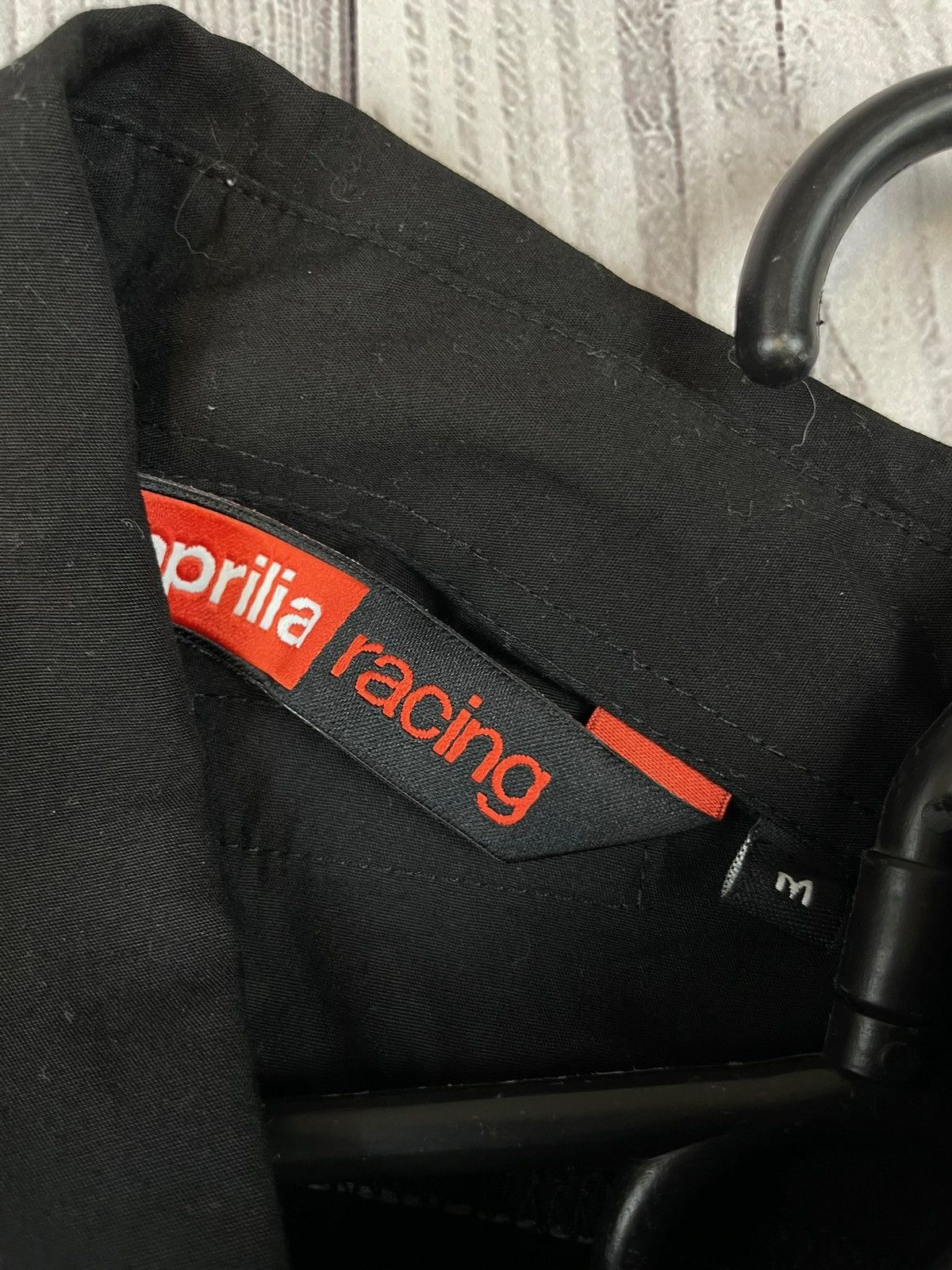 Vintage Vintage aprilia racing shirt size M rare black Size US M / EU 48-50 / 2 - 4 Thumbnail