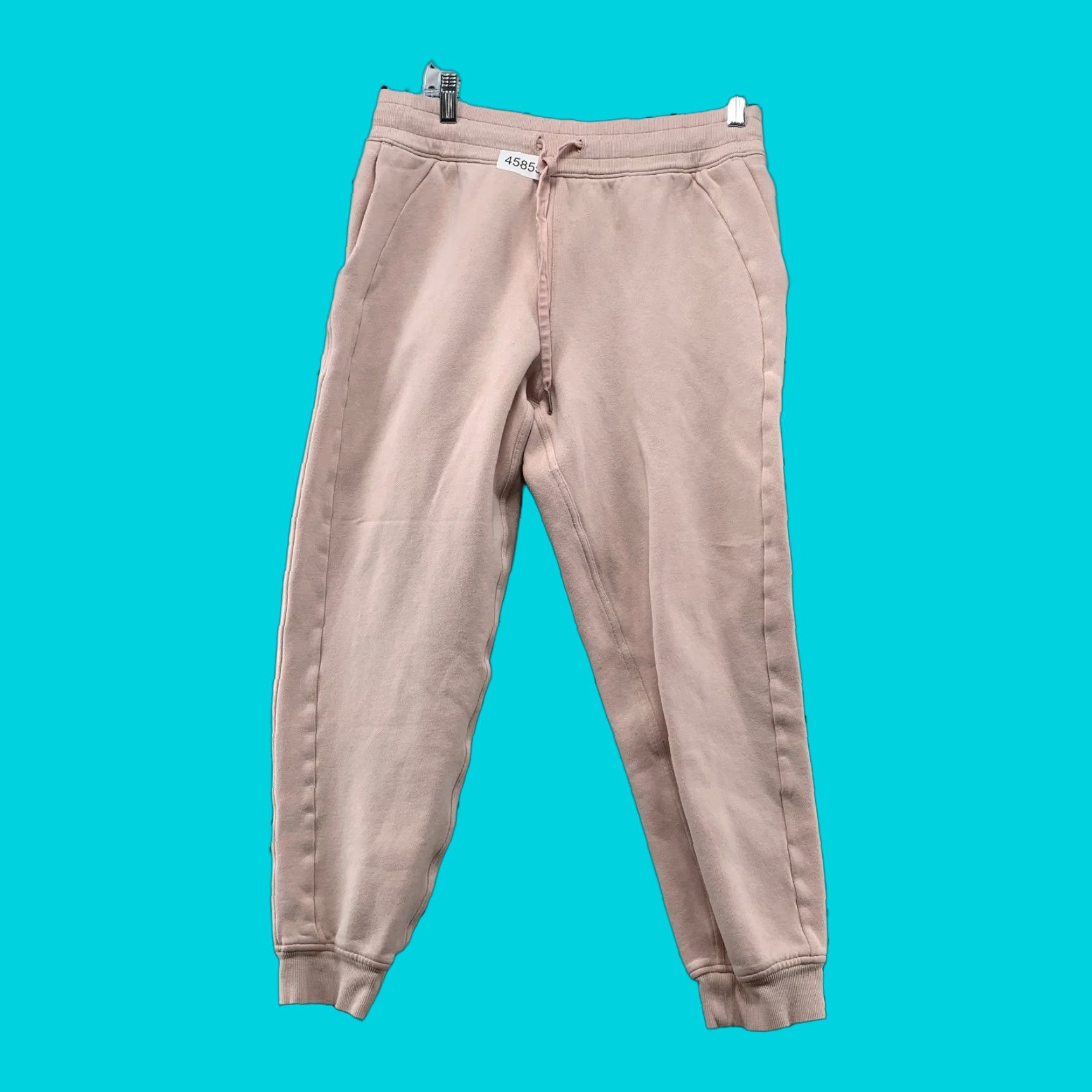 Lululemon Lululemon Sweatpants Womens 10 Pink Drawstring Fleece Scuba Joggers 32x26 Size 32" / US 10 / IT 46 - 1 Thumbnail