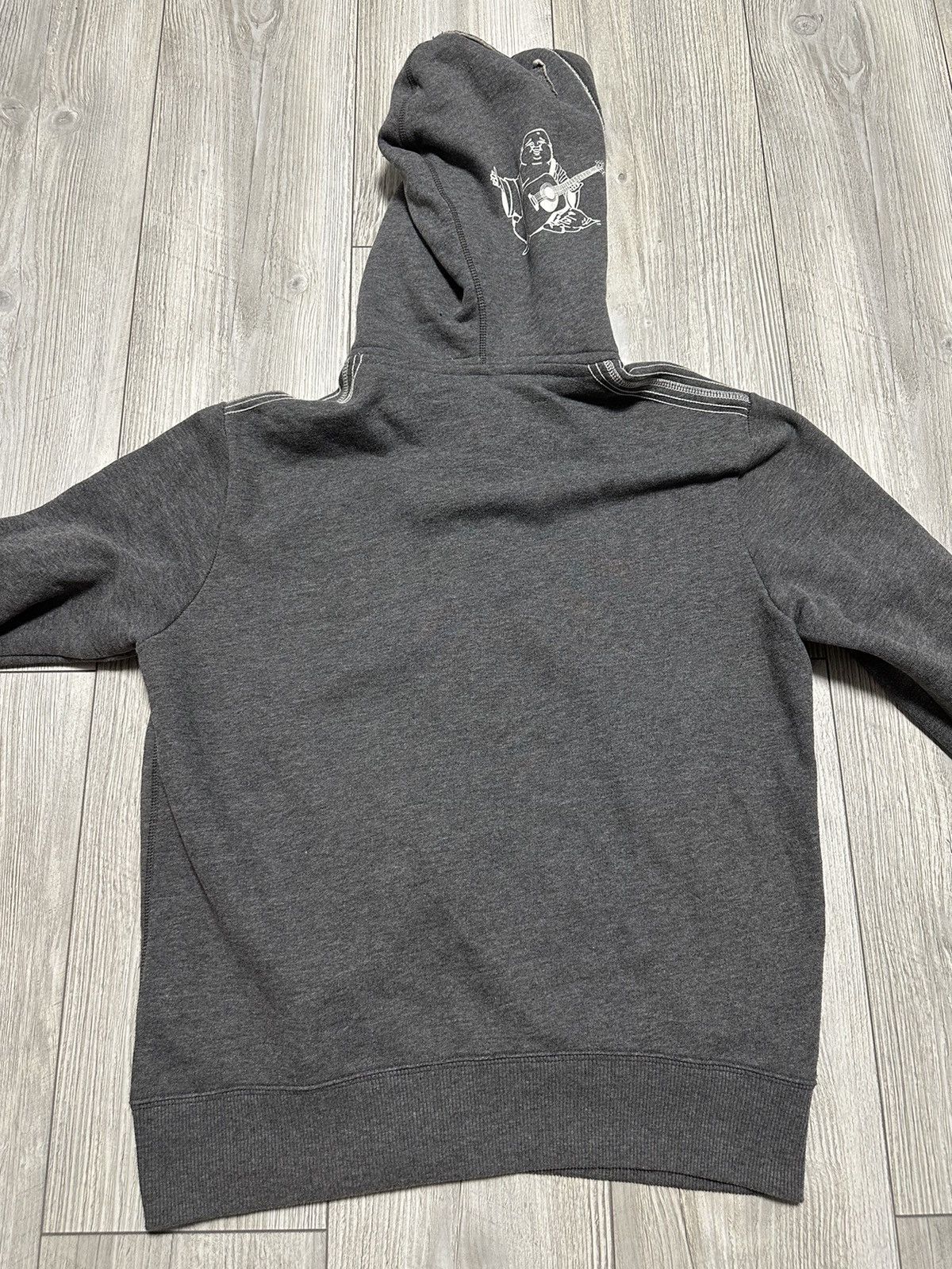 Other True Religion Men's Large Gray Jacket Zip Up Hoodie Size US L / EU 52-54 / 3 - 10 Thumbnail