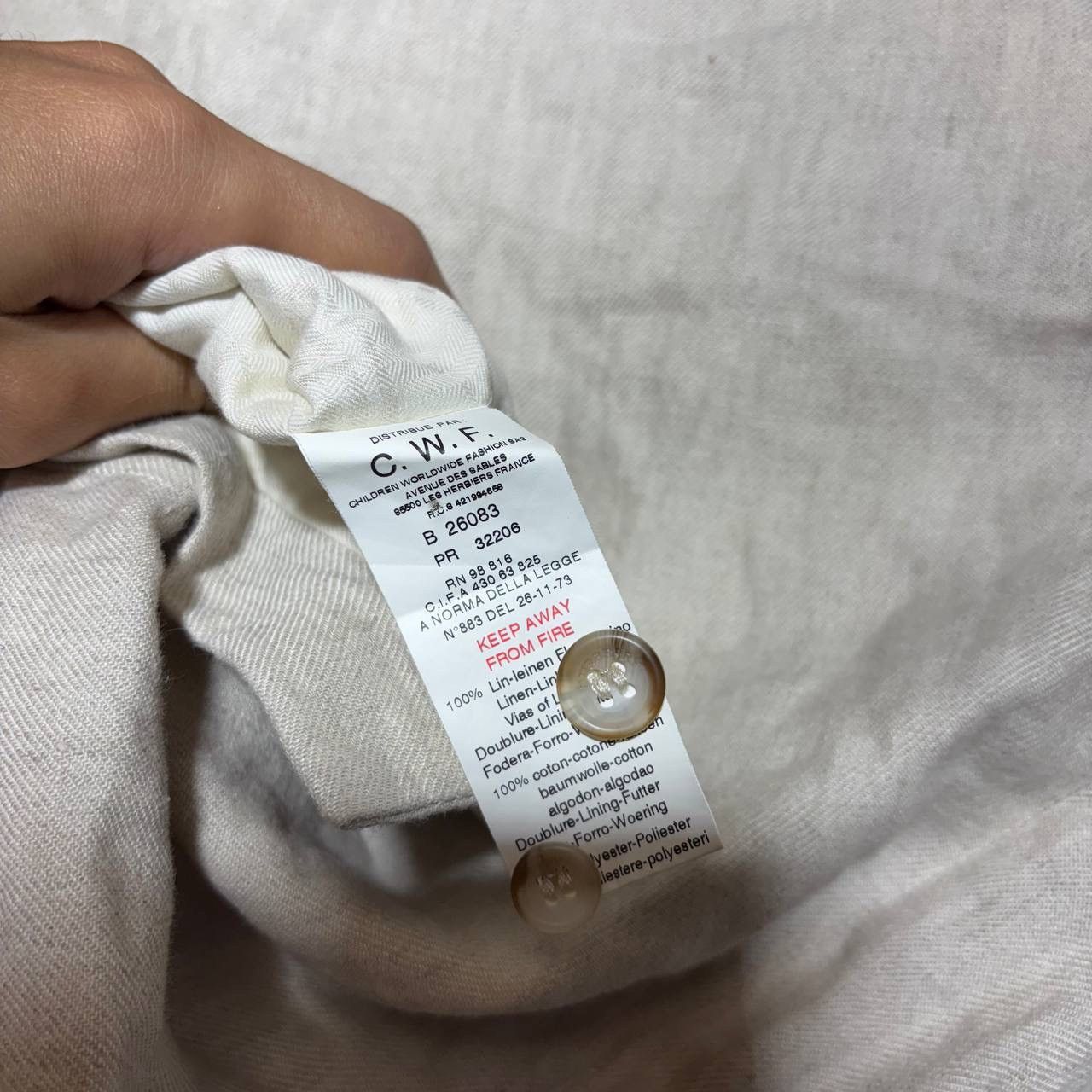 Burberry Burberry blazer jacket nova checks quilted coat linen Kid 10 Size XXS / US 00 / IT 34 - 6 Thumbnail