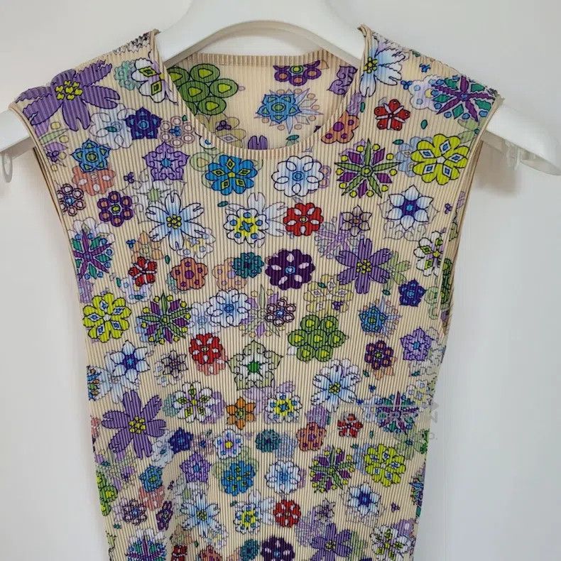 Issey Miyake Issey Miyake Color-block Vest Size M / US 6-8 / IT 42-44 - 4 Thumbnail