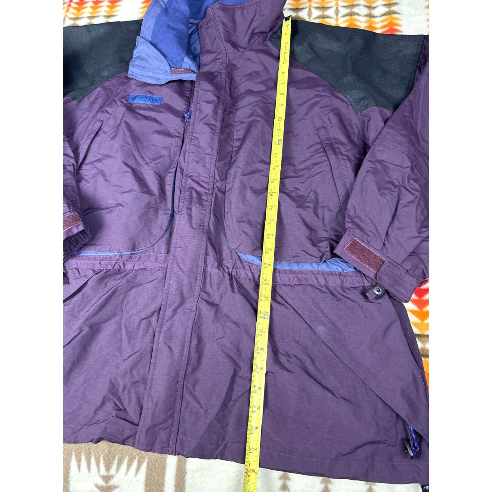 Vintage VINTAGE Columbia Sportswear Parka Jacket Mens XL Blue Maroon Coat 90s coat jacket Size US XL / EU 56 / 4 - 4 Thumbnail