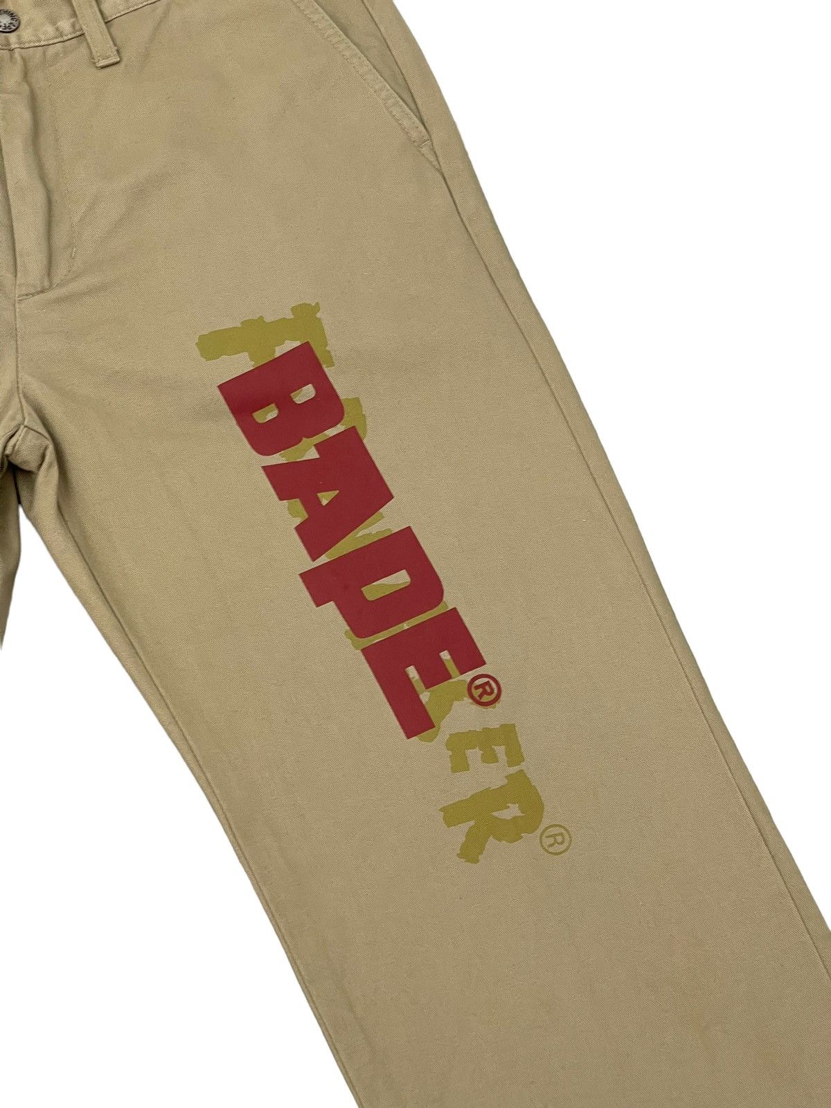 Bape Bape Nigo Era Khaki Pant Fire Walker Regular Straight 7🟦7 Size US 32 / EU 48 - 7 Thumbnail