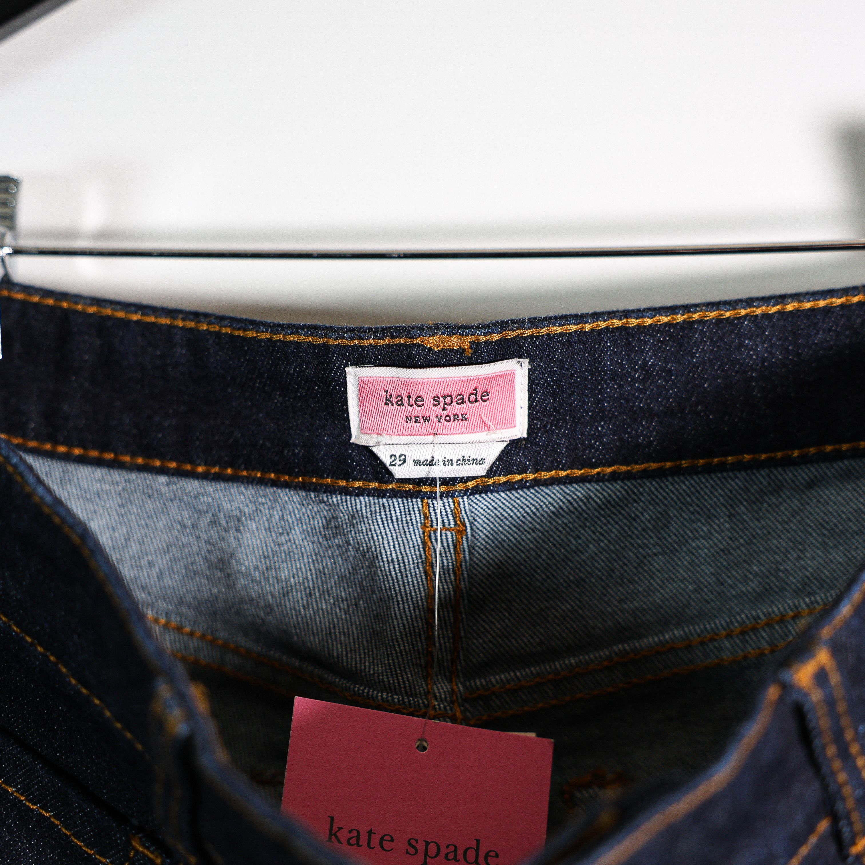 Kate Spade NEW Kate Spade Denim Kick Flare Cotton Size 29" - 2 Thumbnail