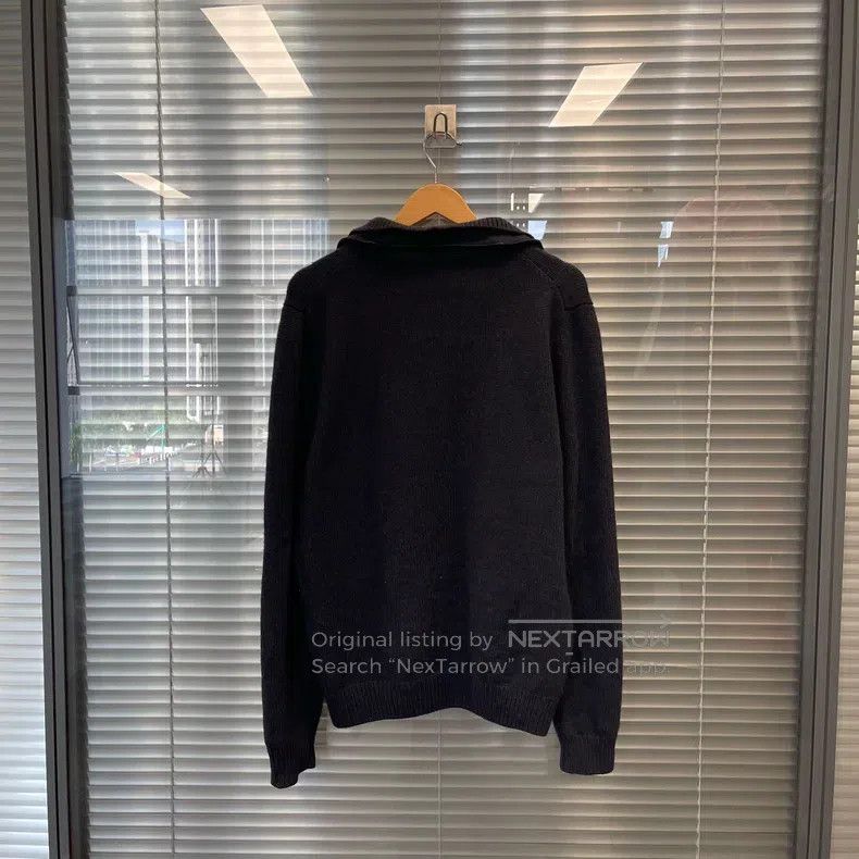 Hermes Hermes Classic Black Crewneck Knit Sweater Size US M / EU 48-50 / 2 - 2 Thumbnail