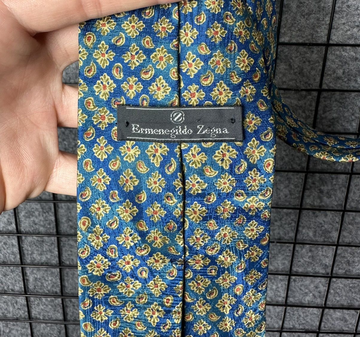 Ermenegildo Zegna Ermenegildo Zegna Vintage Floral Print Silk Tie Size OS Size ONE SIZE - 6 Thumbnail
