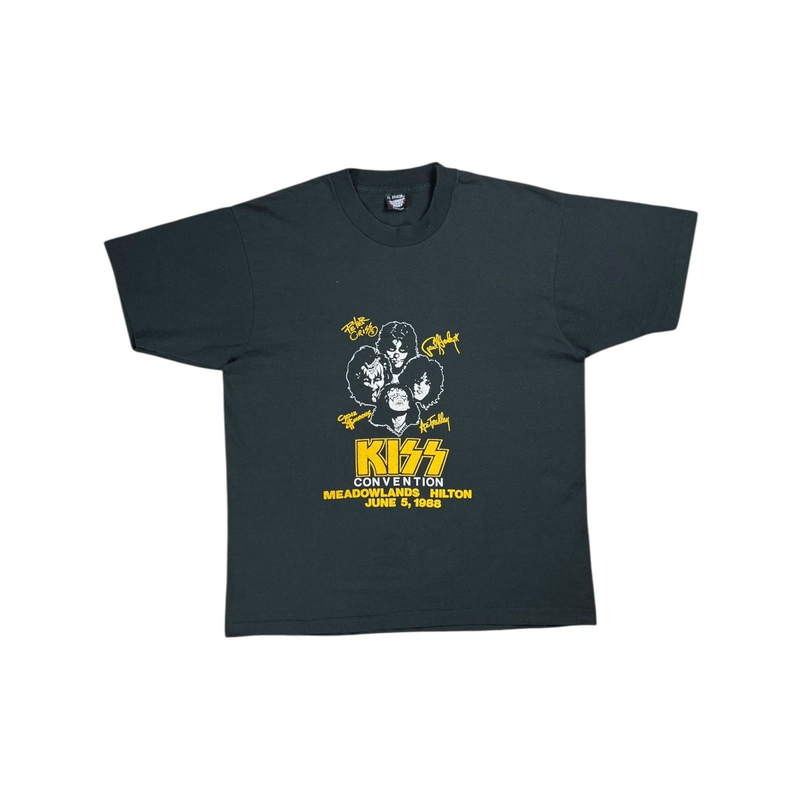 Band Tees × KISS × Vintage 1988 KISS Convention Meadowlands, New Jersey band tee Size US L / EU 52-54 / 3 - 1 Thumbnail