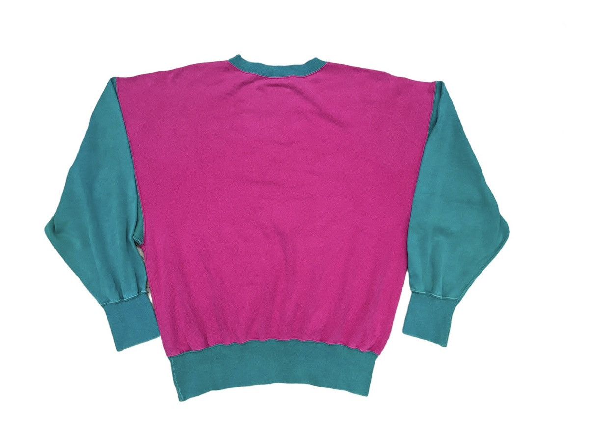 Vintage × Yves Saint Laurent VINTAGE 80s YSL TWO LION SWEATSHIRT CREWNECK DESIGN Size US M / EU 48-50 / 2 - 2 Thumbnail