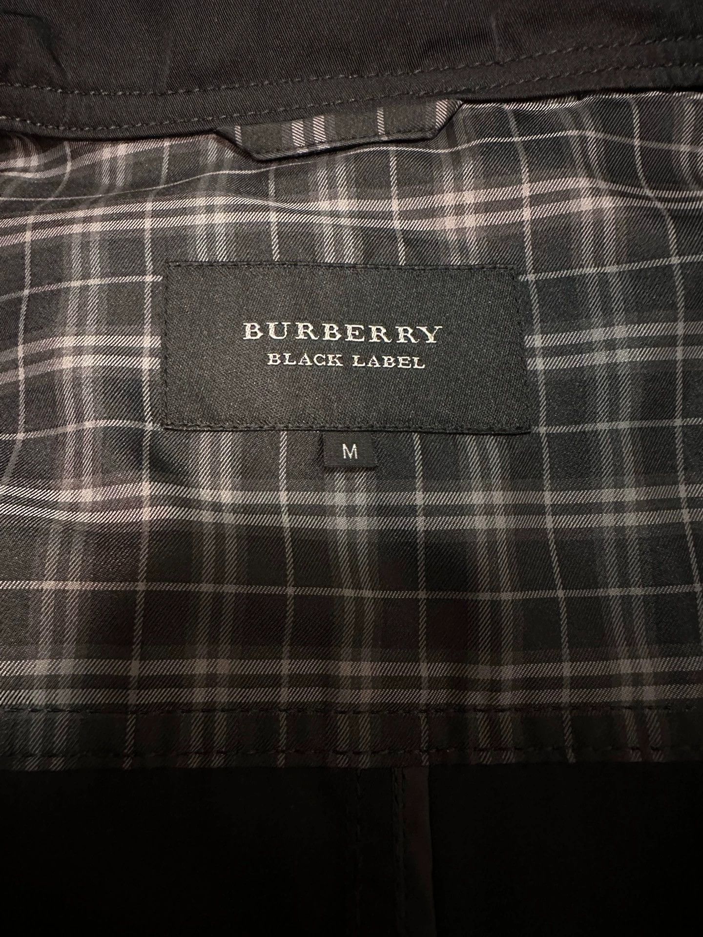 Burberry Burberry Nylon Classic Casual Workwear Jacket M Black Size US M / EU 48-50 / 2 - 6 Thumbnail