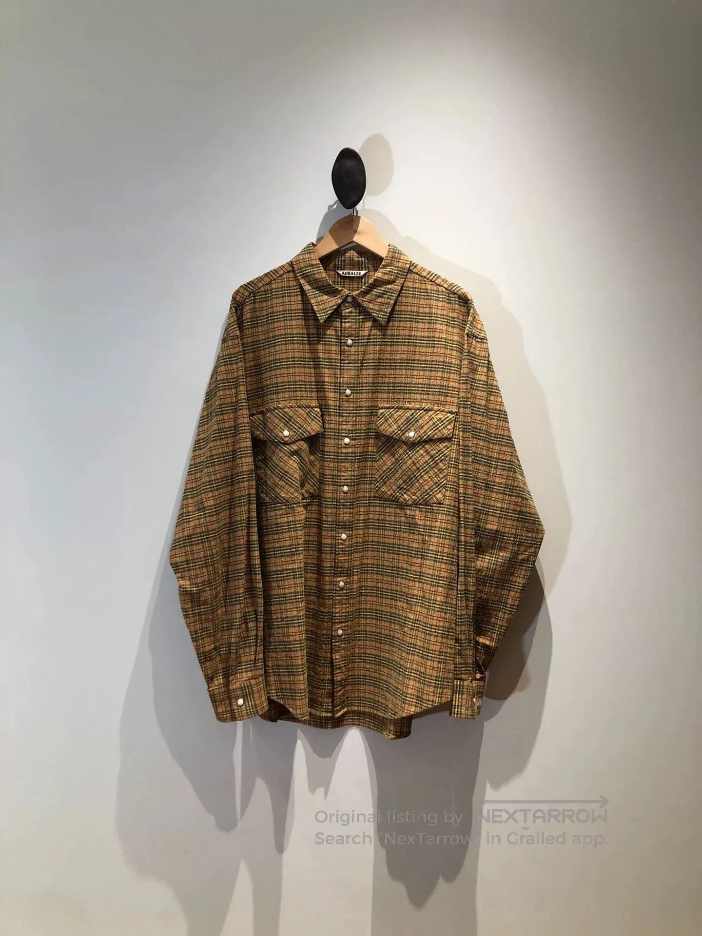 Auralee AURALEE Japanese Plaid Long. Size US S / EU 44-46 / 1 - 1 Thumbnail