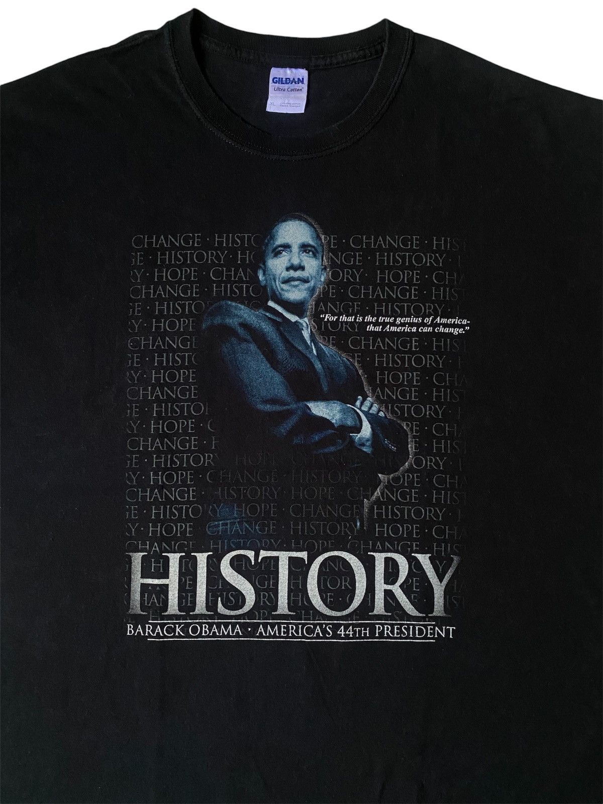Vintage Barack obama, 44th President History tshirt Size US XL / EU 56 / 4 - 3 Thumbnail