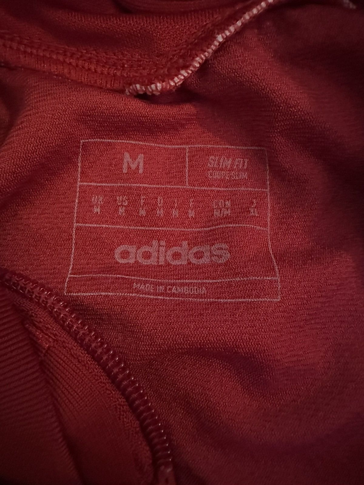 Adidas Adidas tracksuit Red size Medium Size US M / EU 48-50 / 2 - 3 Thumbnail